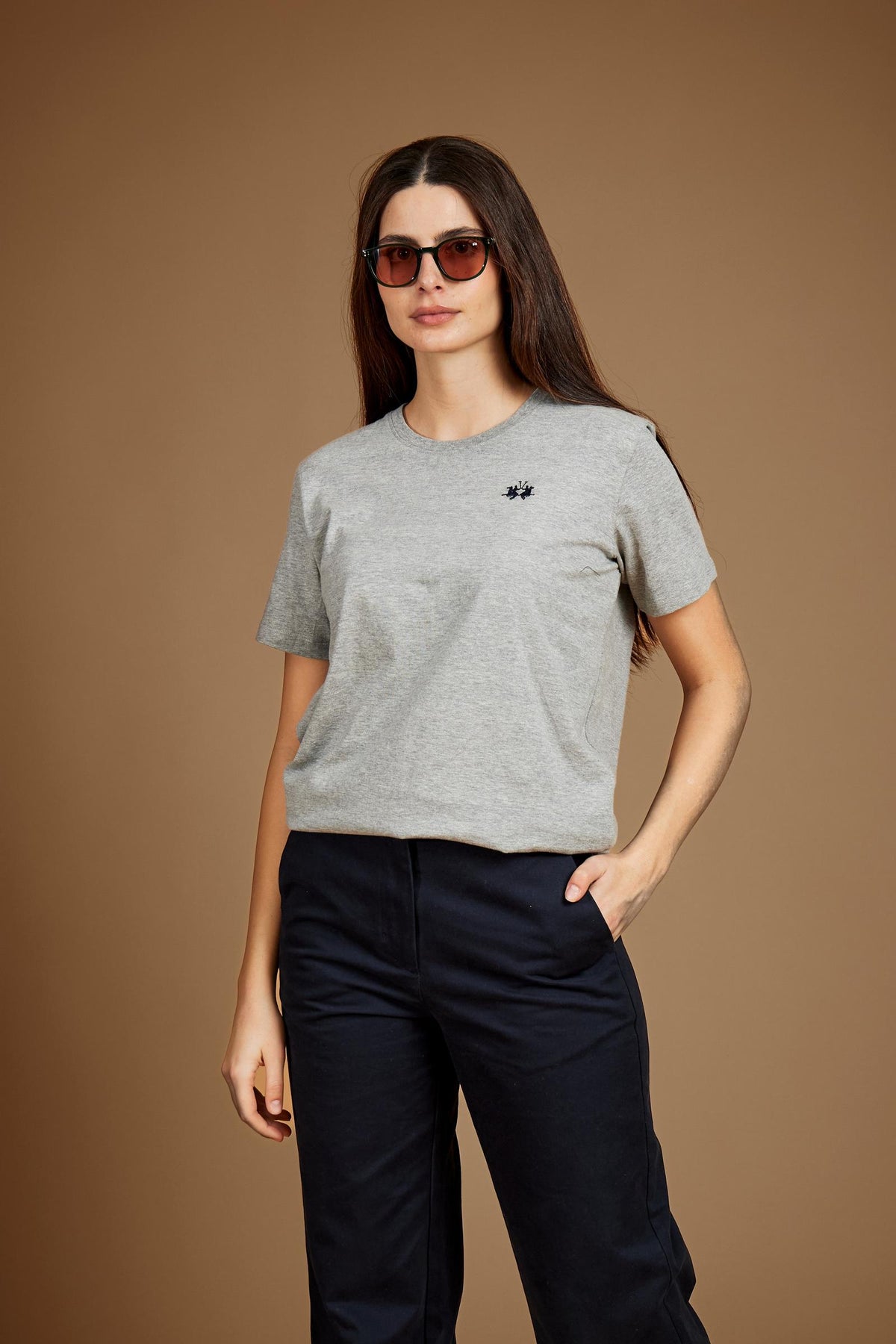 Women's short sleeve T-shirt in cotton jersey Essential - Evelina