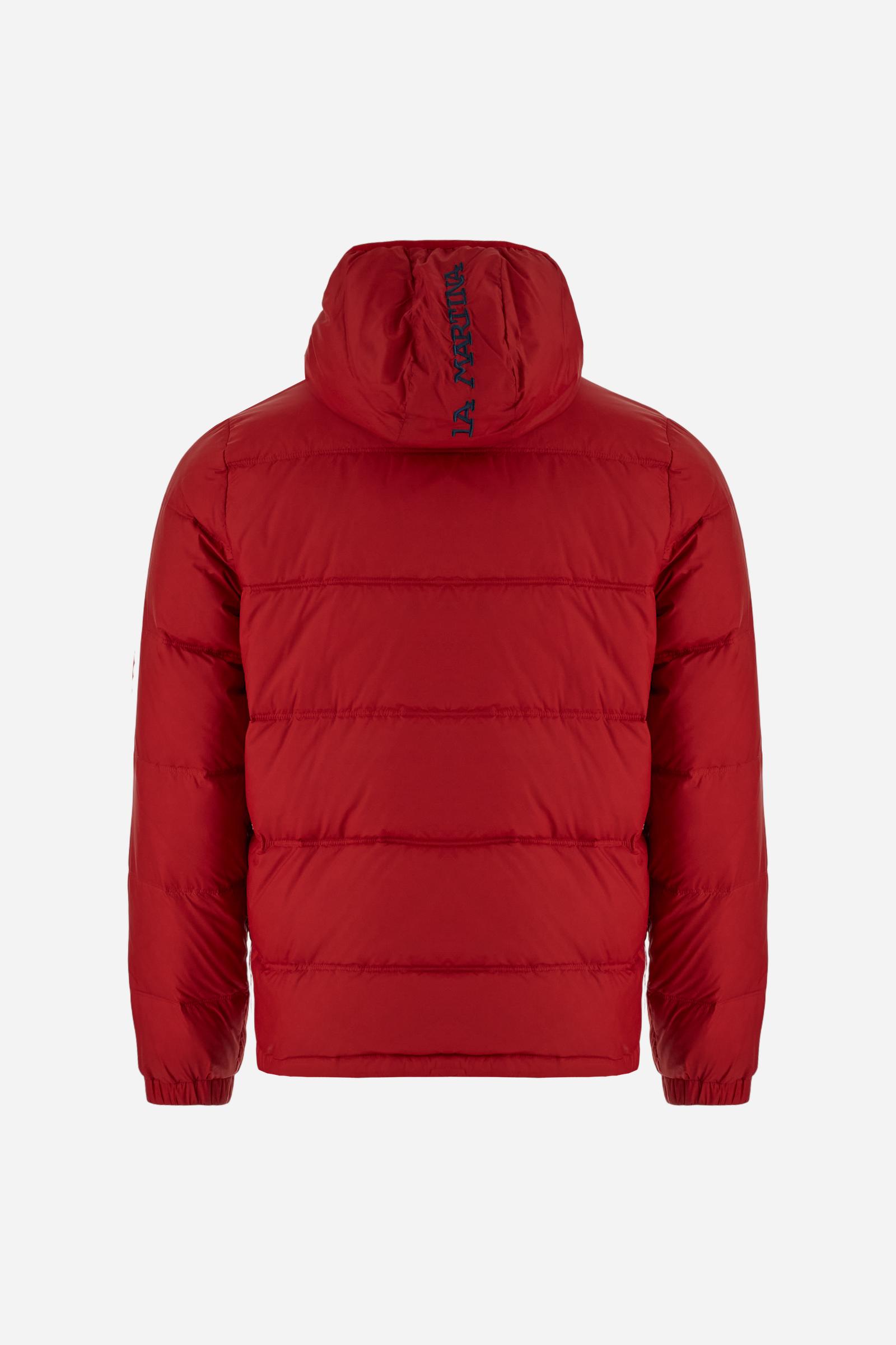 Men’s nylon down jacket with feather padding - Bertrand