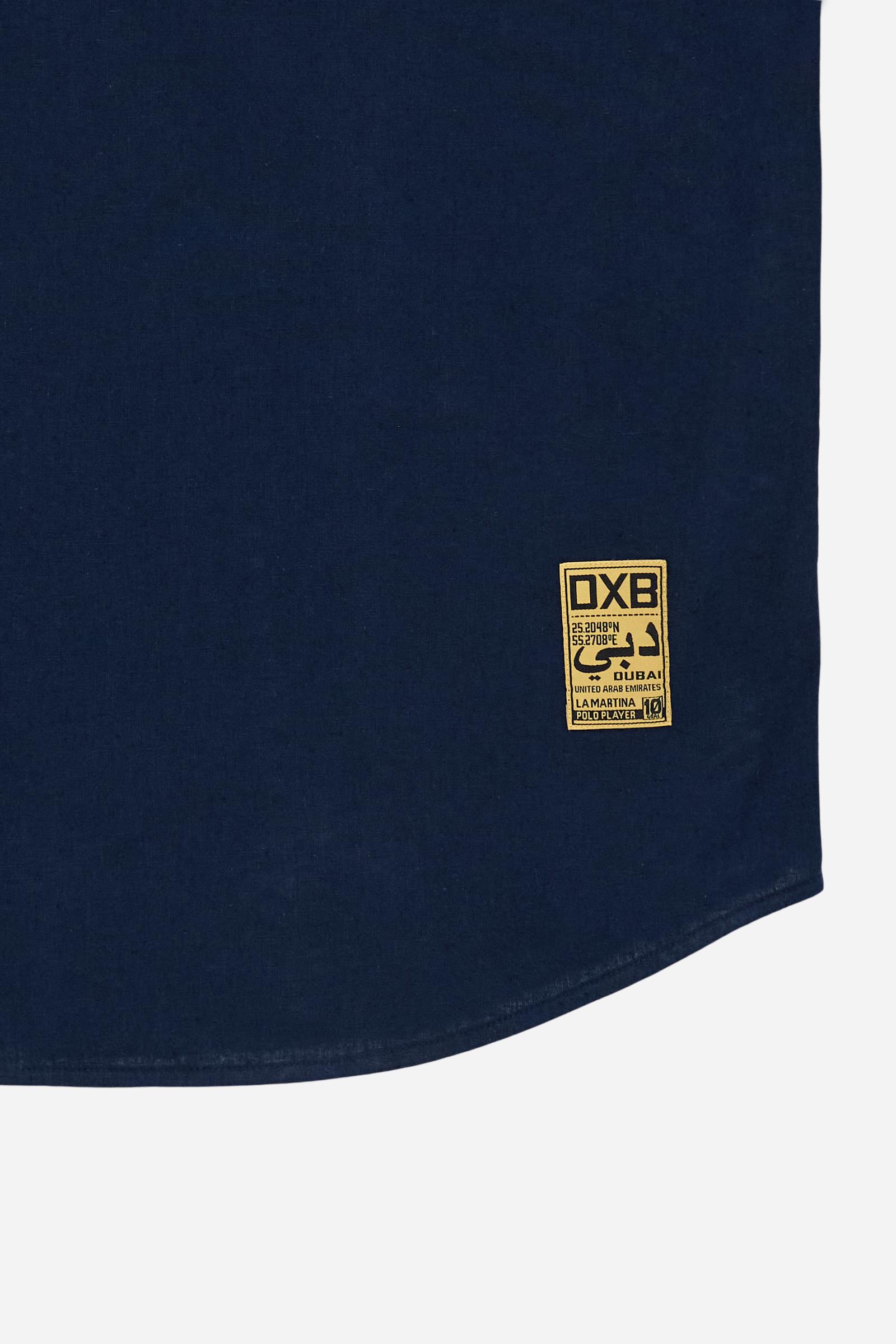 Men’s cotton and linen shirt Dubai Polo Club - Celso