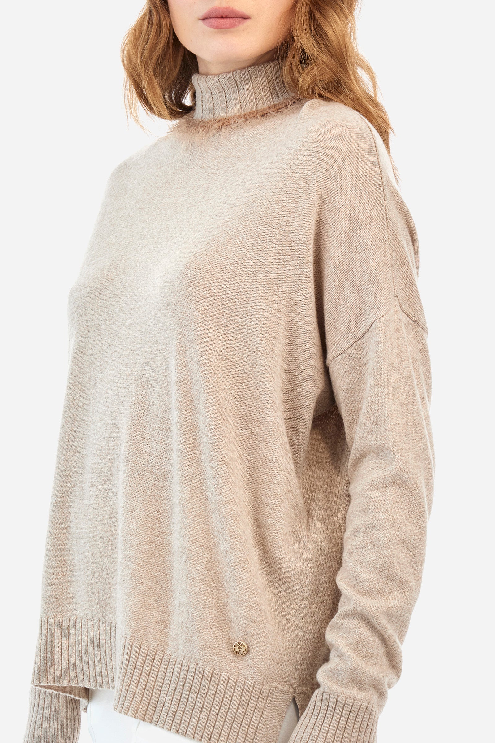 Pullover aus Wollgemisch, Regular Fit – Zelene