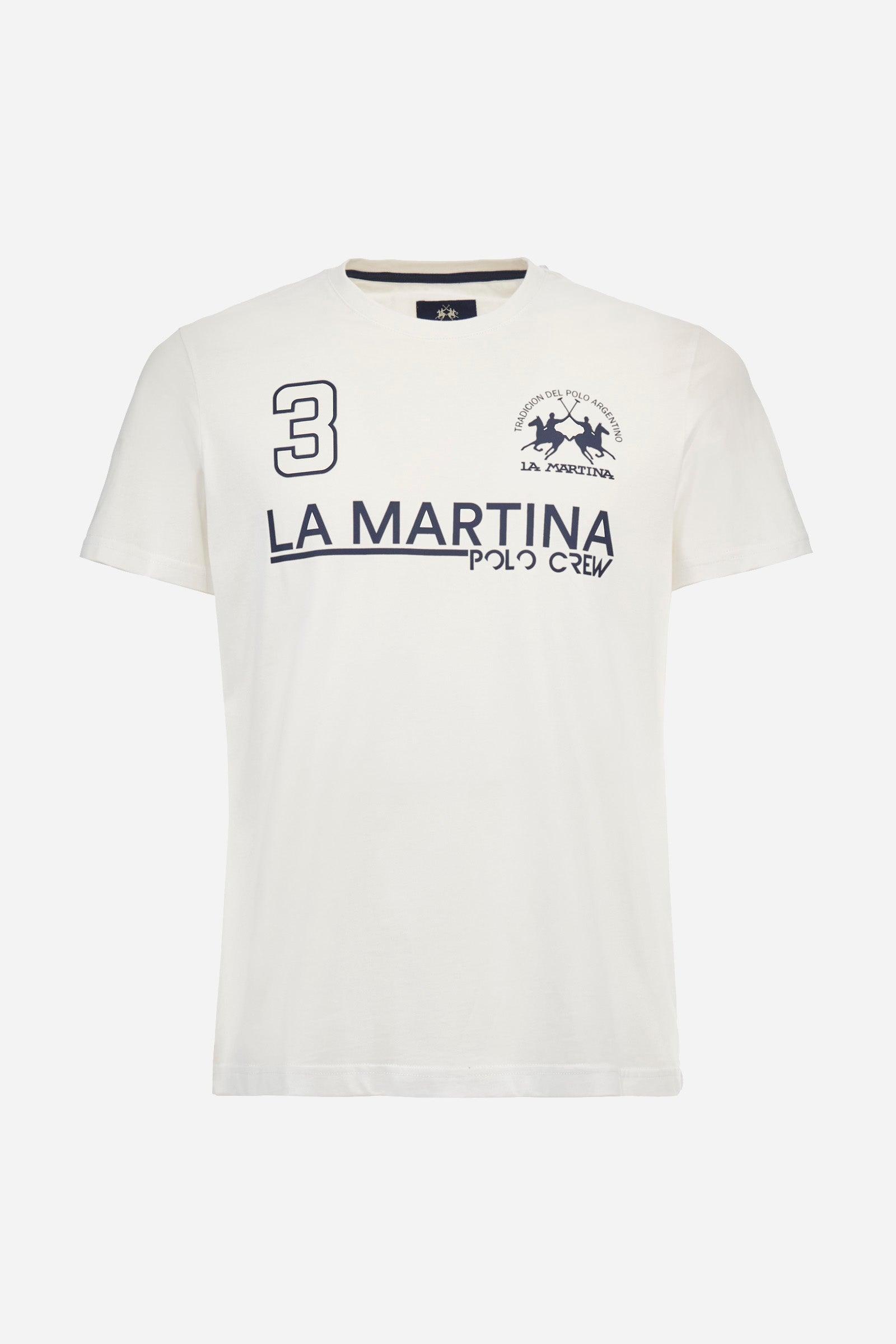 Baumwoll-T-Shirt mit Maxi-Grafik - Adeel