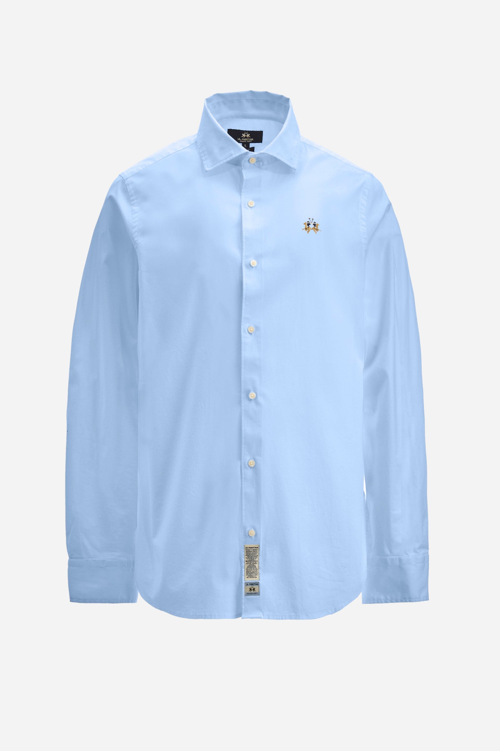 Slim fit stretch cotton shirt - Garrik