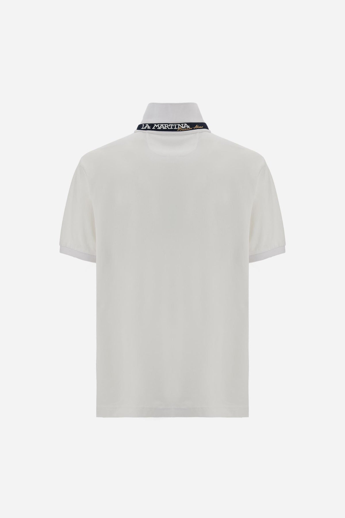 Polo da uomo regular fit multicolor logo - Eduardo