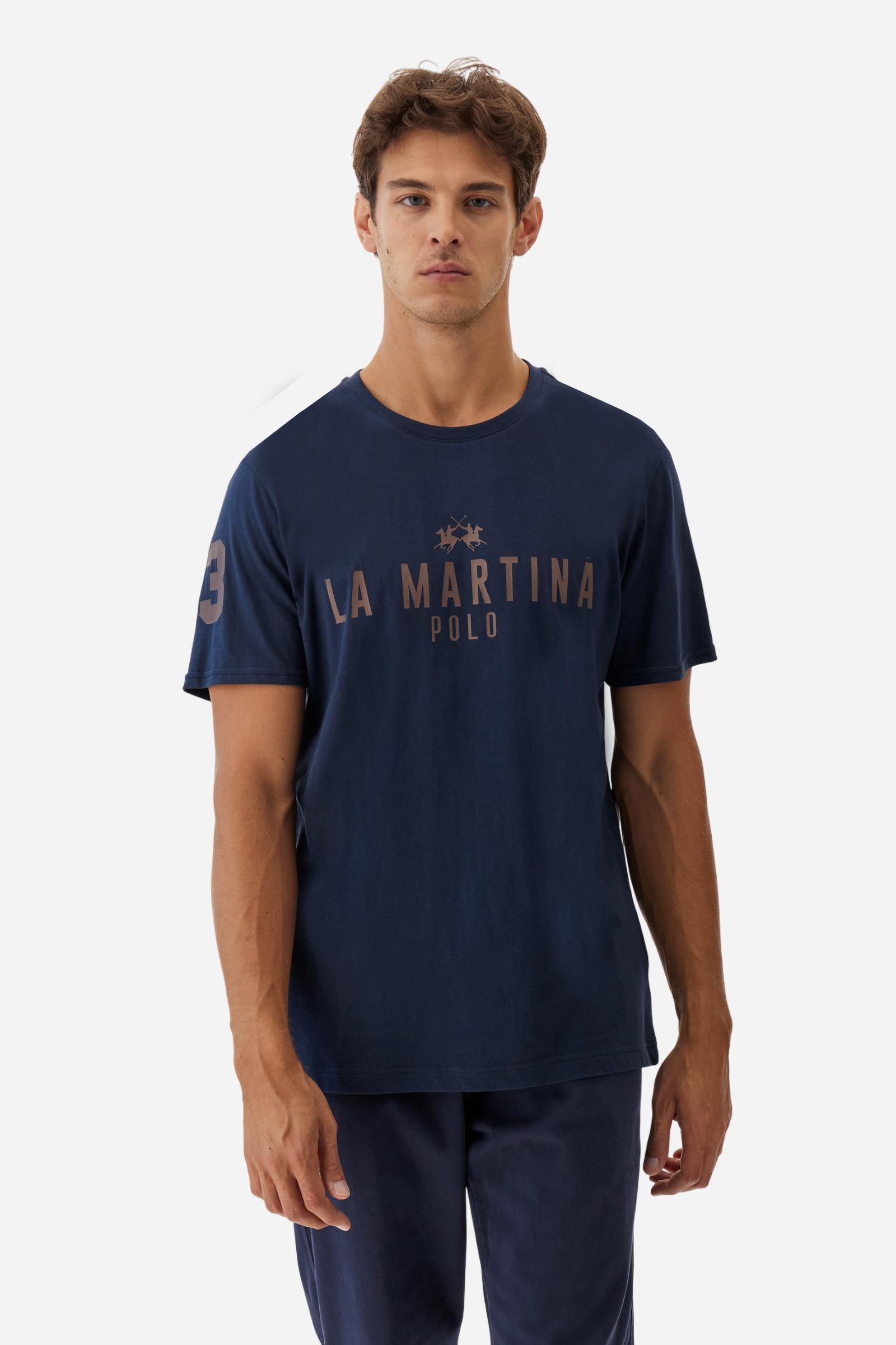 Camiseta de hombre en algodón jersey La Martina Polo - Brigham
