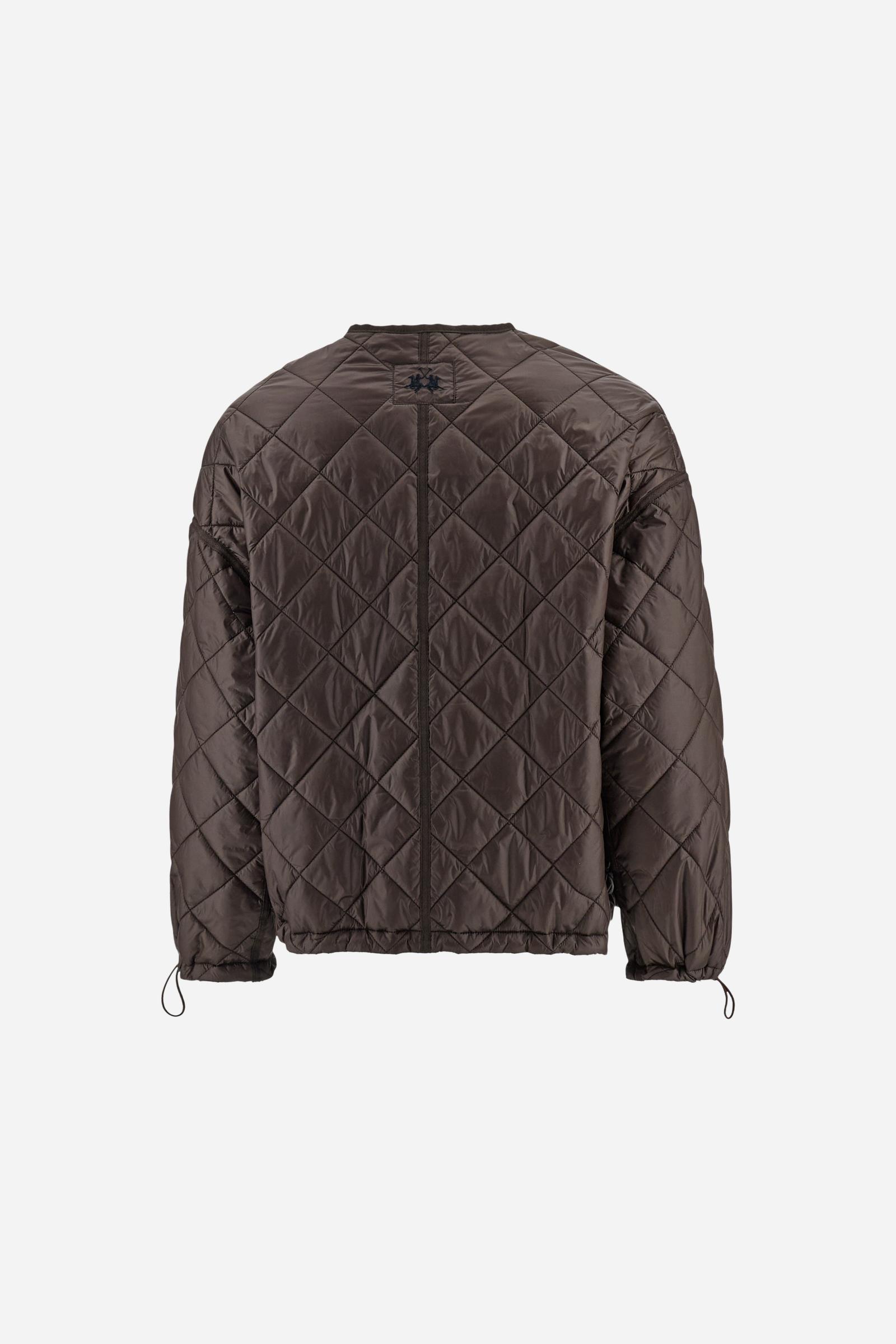 Women's iridescent quilted nylon jacket - Dominga