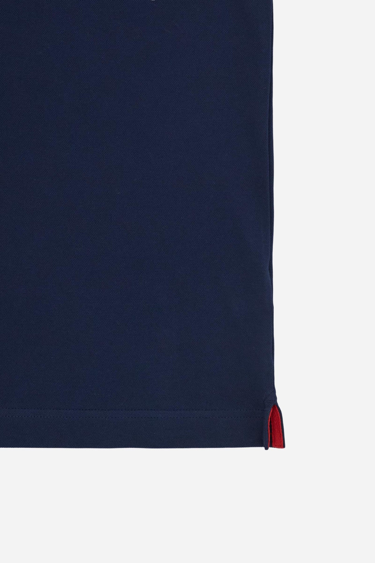 Men's regular fit polo with multicolor logo - Eduardo