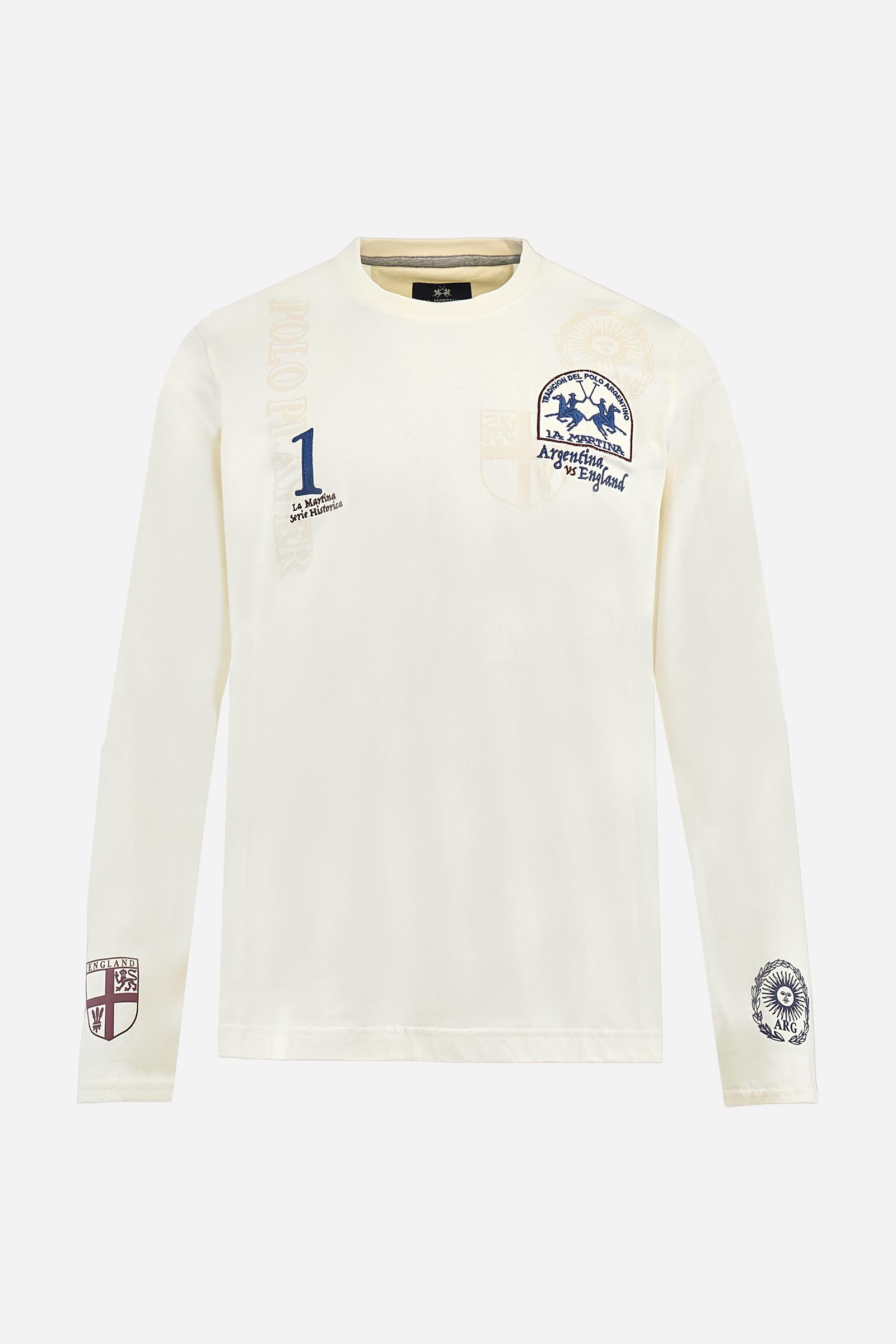 Camiseta de hombre en jersey con estampado - Bernabe