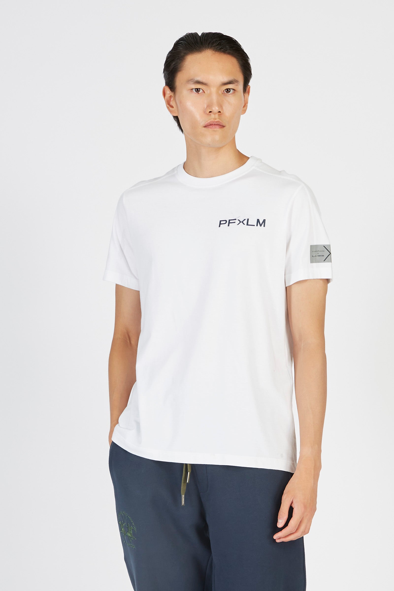 T-shirt homme en coton Pininfarina