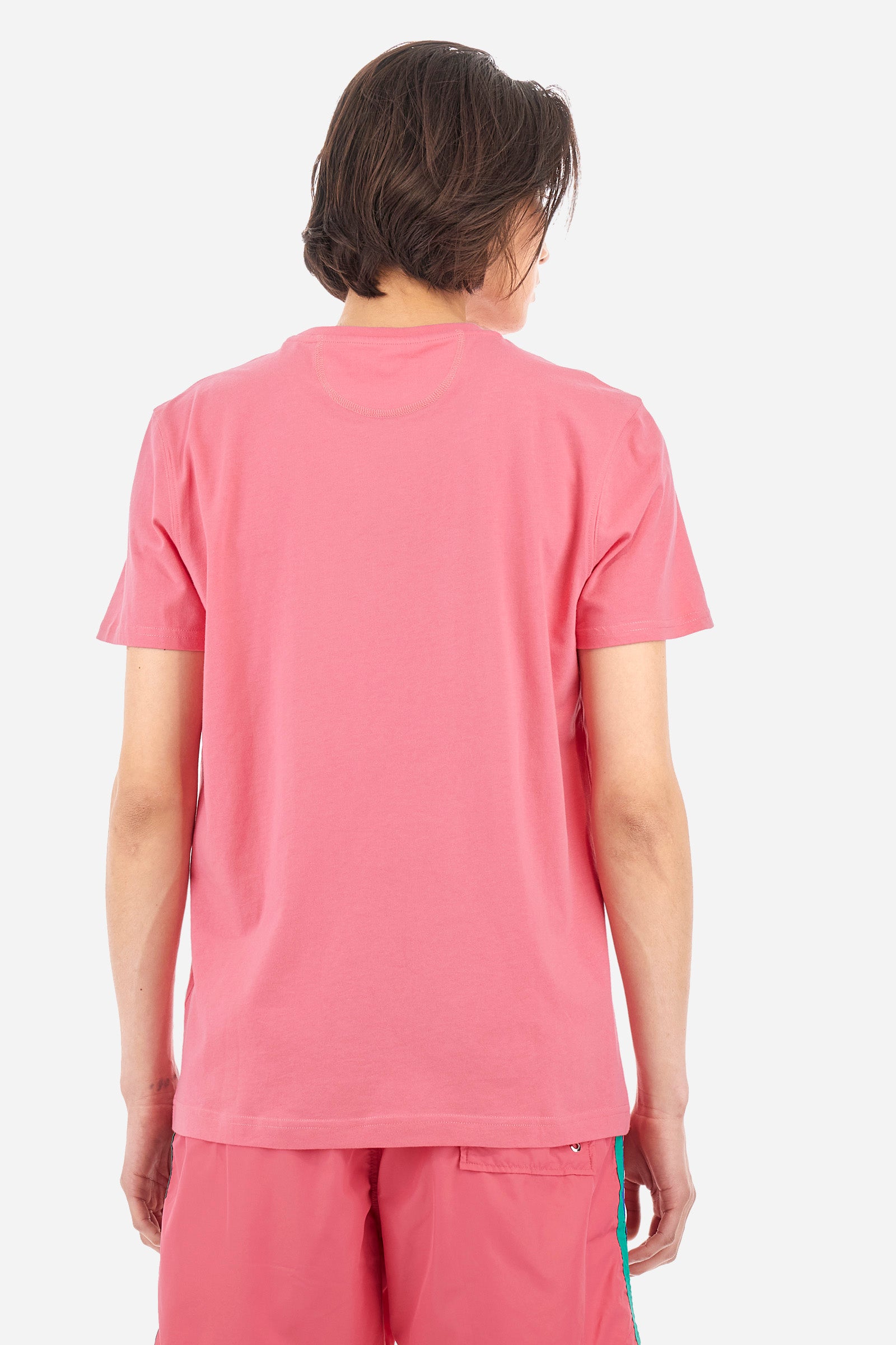 T-shirt regular fit in cotone - Serge