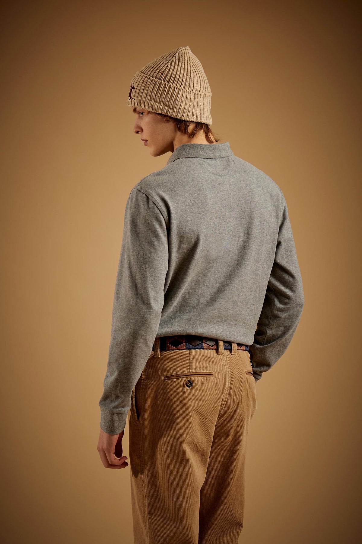 Polo uomo in jersey soft-touch team logo - Dirk