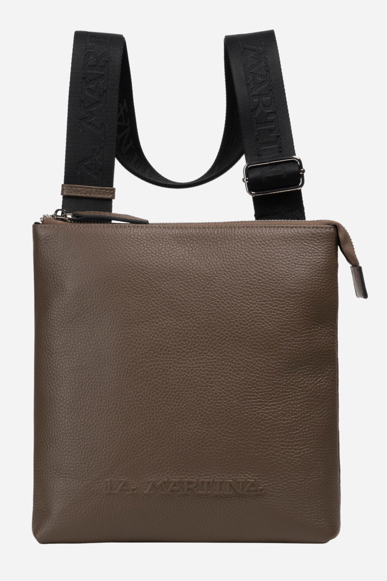 Men's leather crossbody bag - Lorenzo