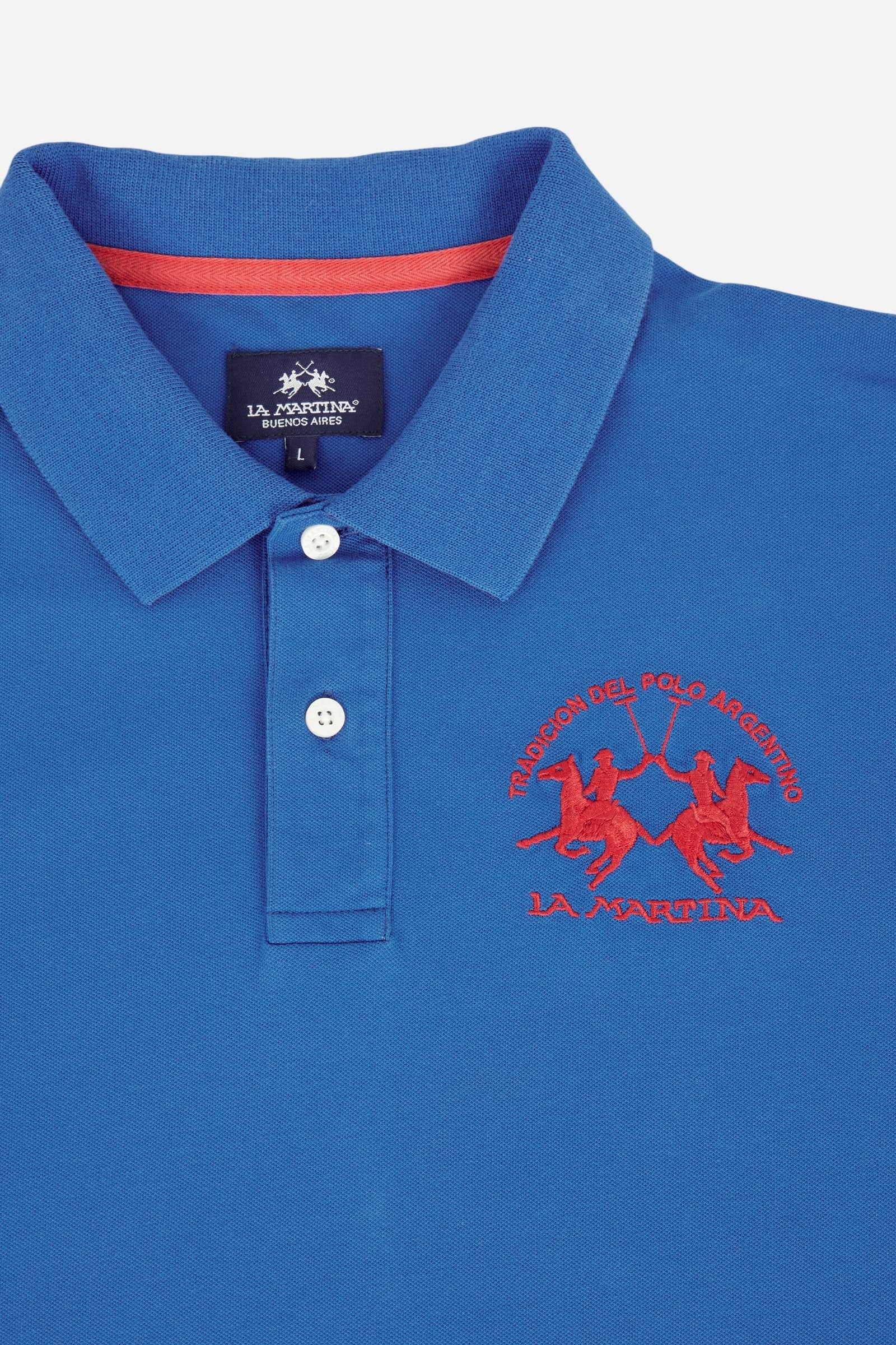Men's regular-fit Polo Shirt - Classic Blue