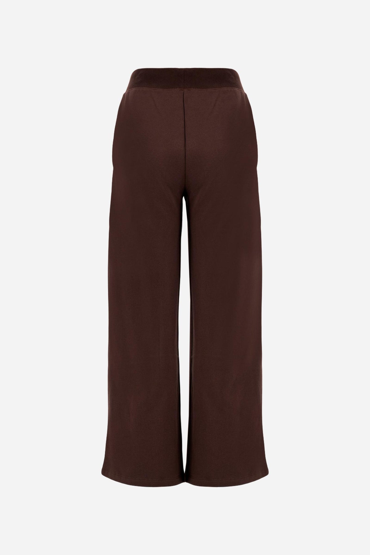Pantalon femme en molleton gratté de coton - Eleonora