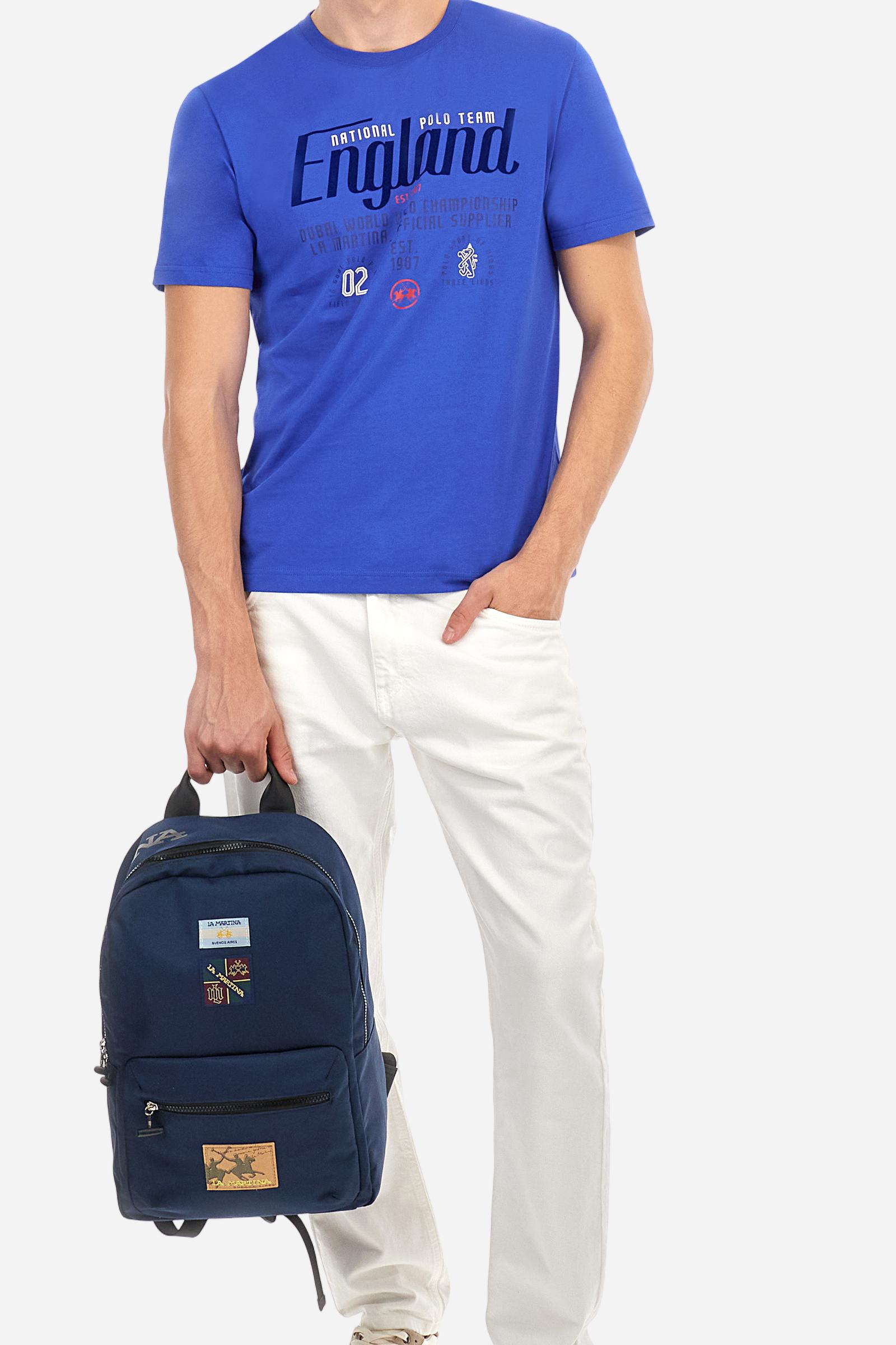 Regular fit cotton jersey T-shirt - Alberic