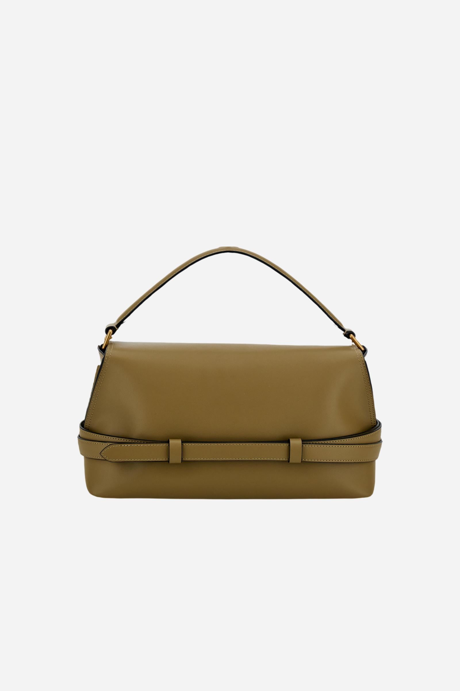 Handtasche mit Schulterriemen aus Leder - Selva