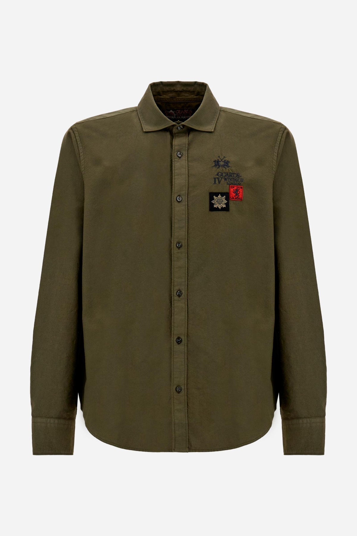 Chemise homme en coton oxford surteint Guards - Delmar