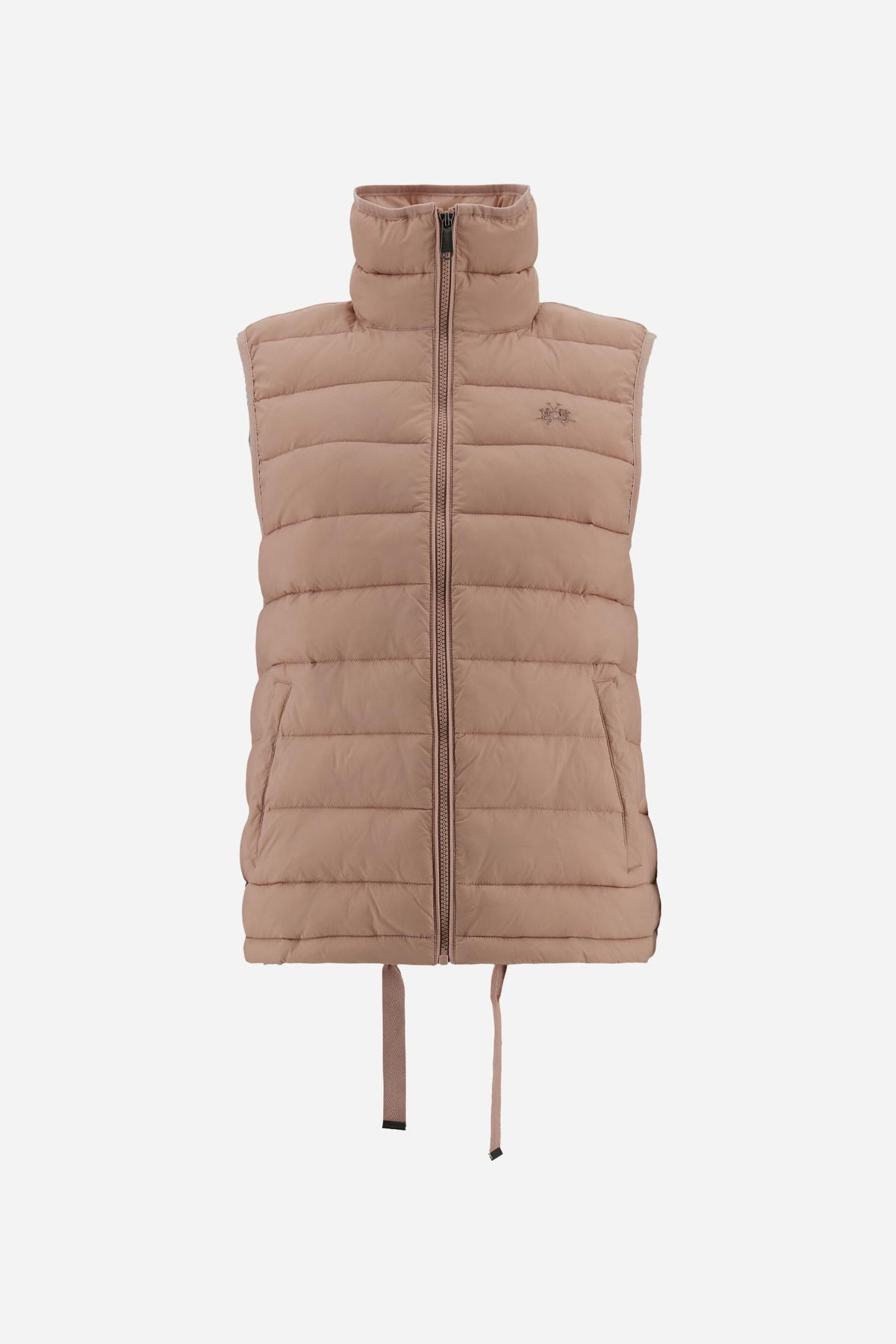 Women's high-neck padded nylon vest - Deonne