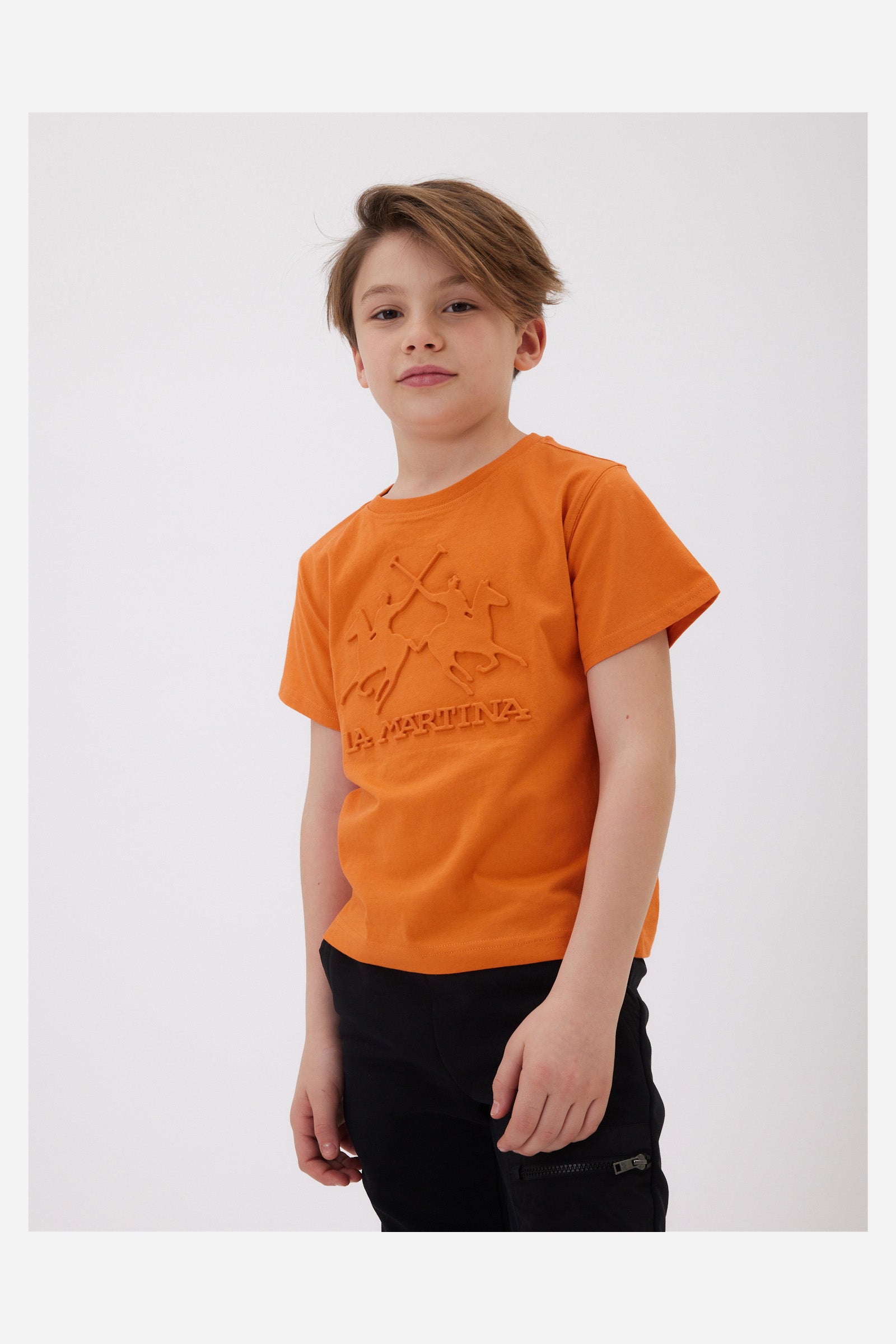 T-shirt pour garçon en coton 