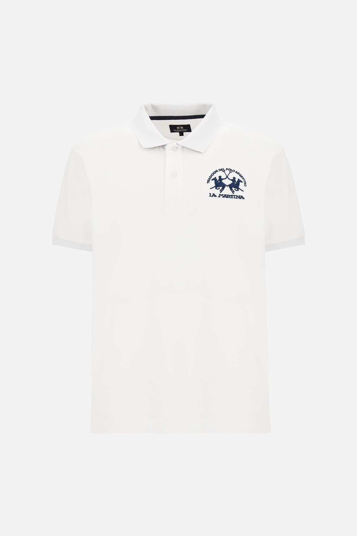 Men's regular fit polo with team logo - Miguel