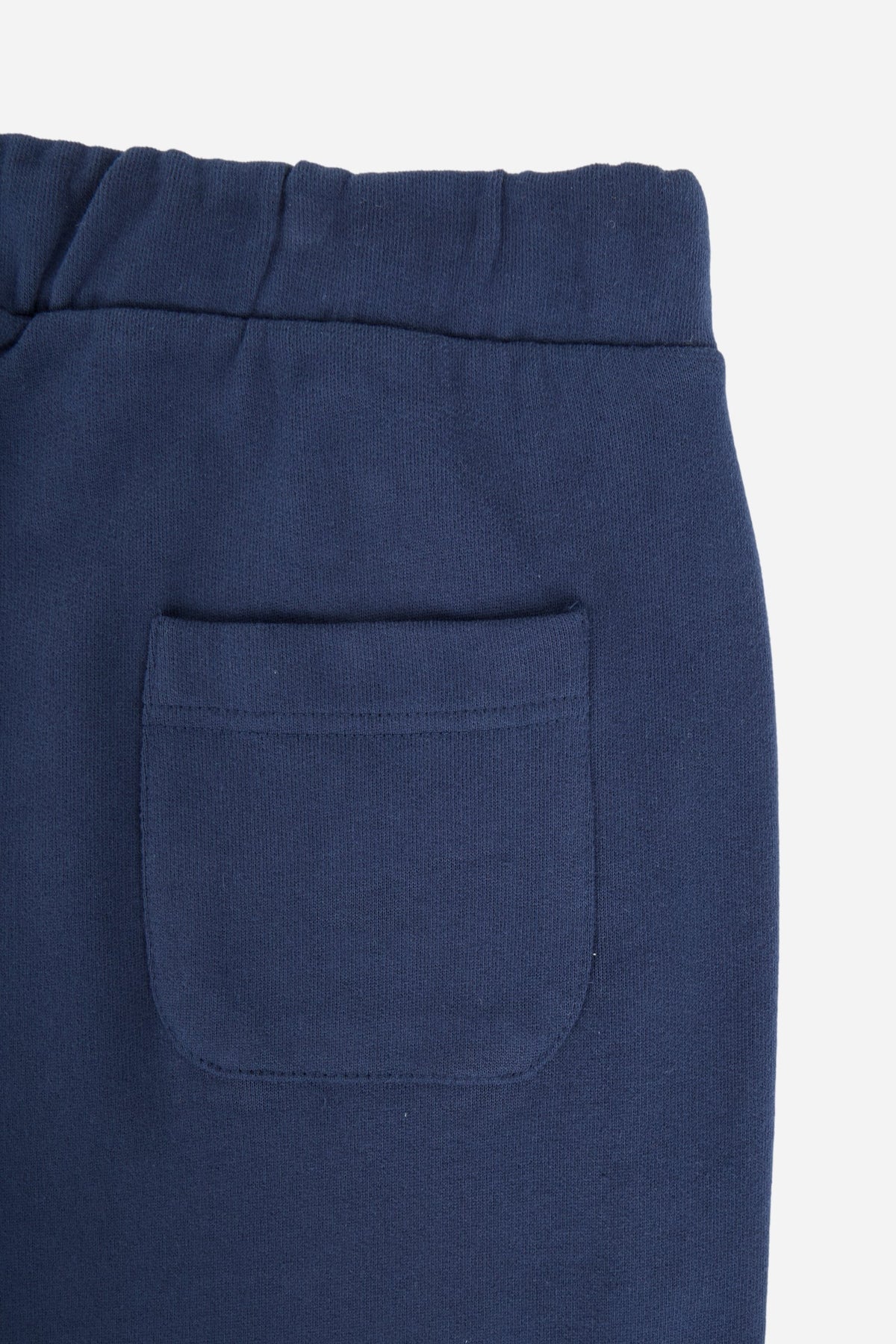 Men's 100% cotton jogging trousers in a regular fit - Navy