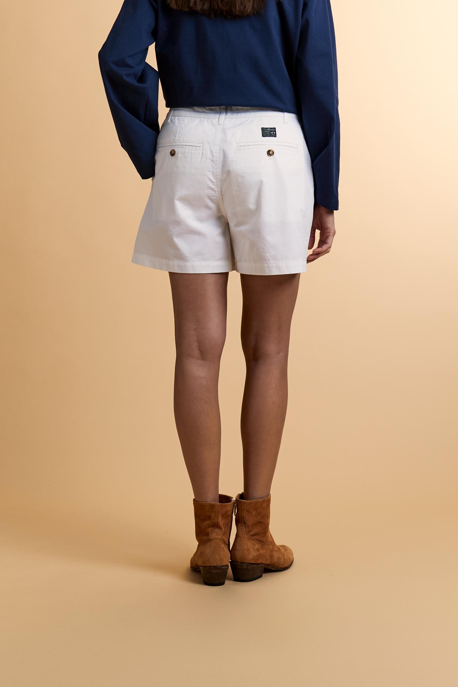 Women’s cotton twill Bermuda shorts – Cecilia