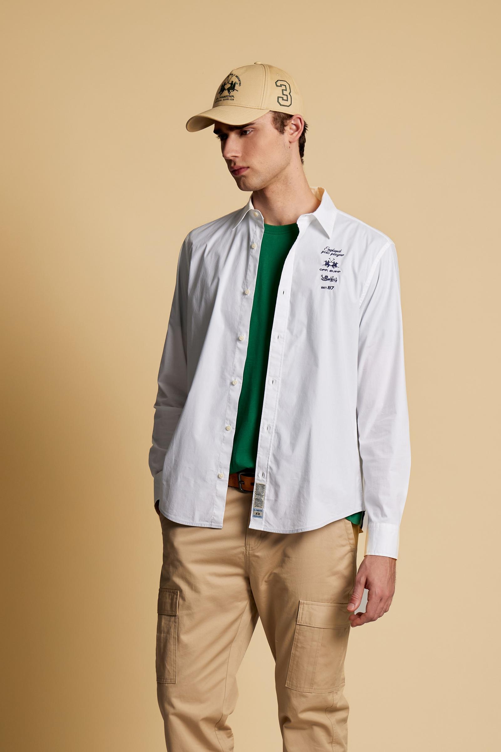 Men’s stretch poplin shirt Pro Dynamic - Cnut