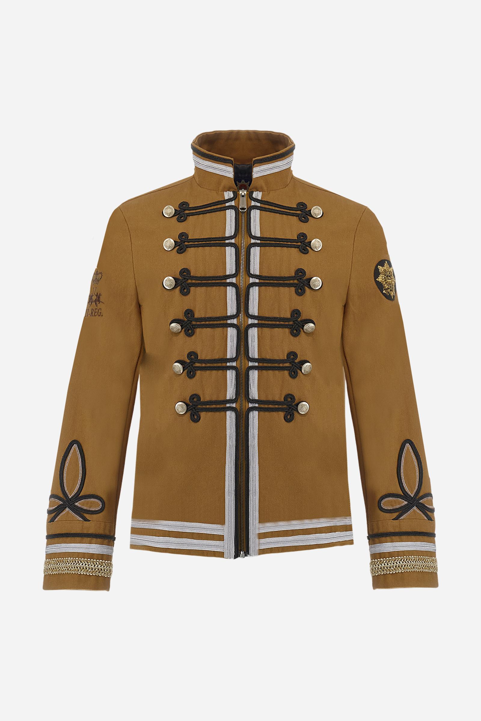 Men's full-zip cotton jacket from the Guards line - Briar