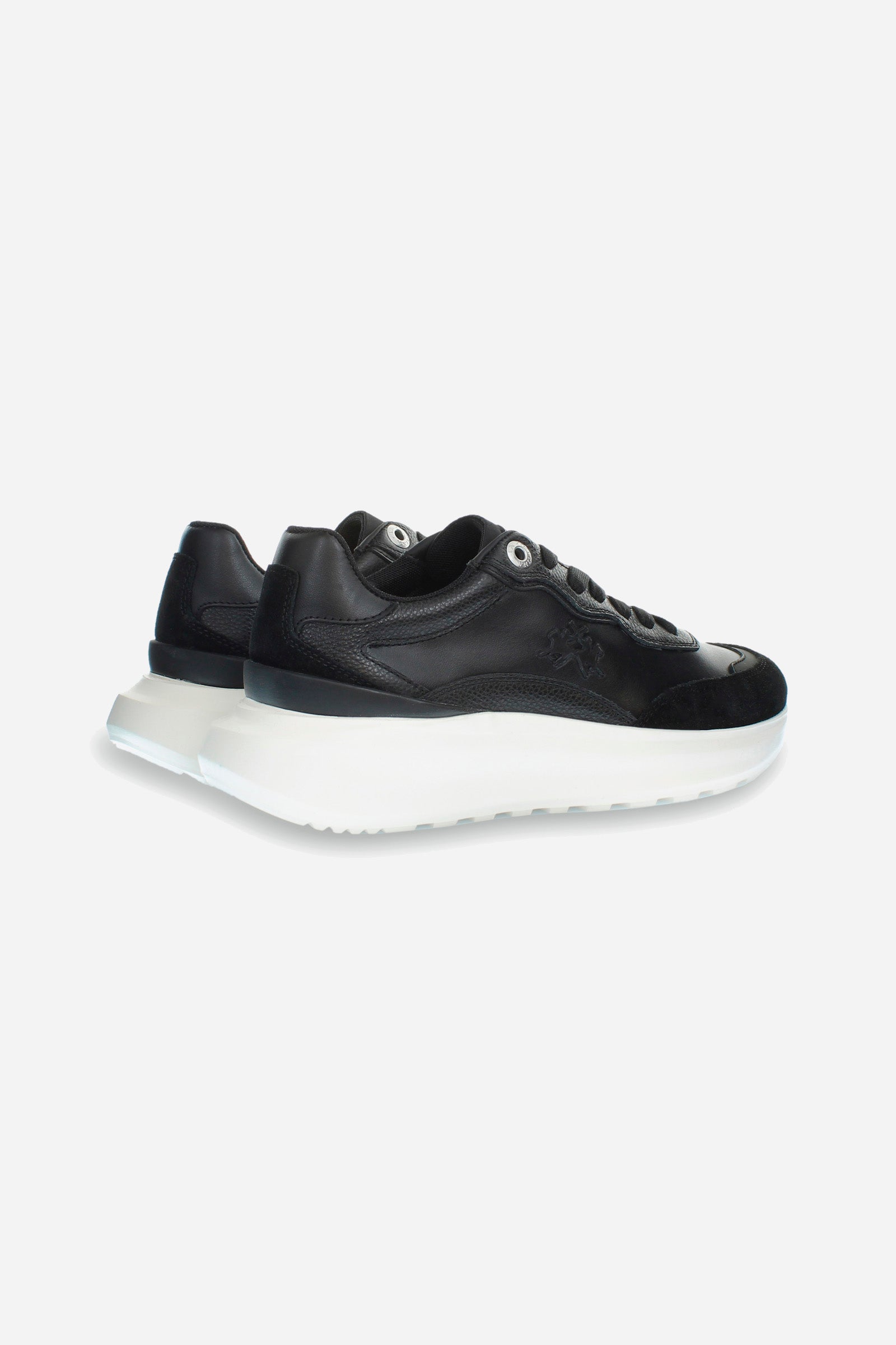 Women's trainer in nappa leather