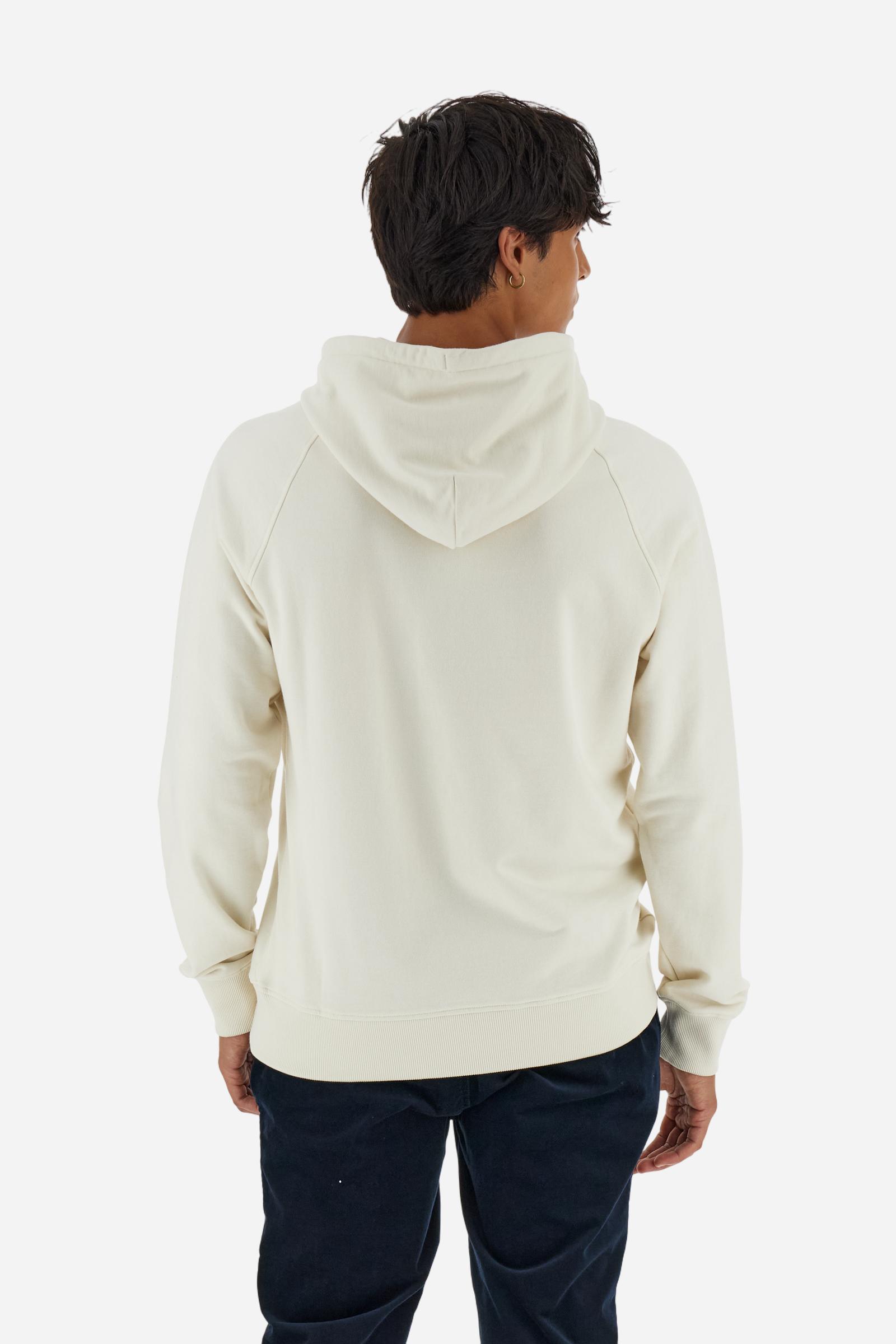 Hoodie in french terry - Buck