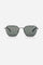 Unisex sunglasses, square model. The lightweight frame and black metal temples make the glasses comfortable and perfect to wear for a long time. The grey tone lens with anti-glare is also perfect for the evening. The iconic La Martina logo is engraved on the outside in the bar line and on the lens in contrasting white. - BLACK