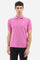 Men's plain-coloured, short-sleeved, regular-fit cotton polo shirt. Contrasting La Martina logo sewn onto the chest. This versatile garment goes perfectly with a pair of jeans from the collection. - Lilac Rose