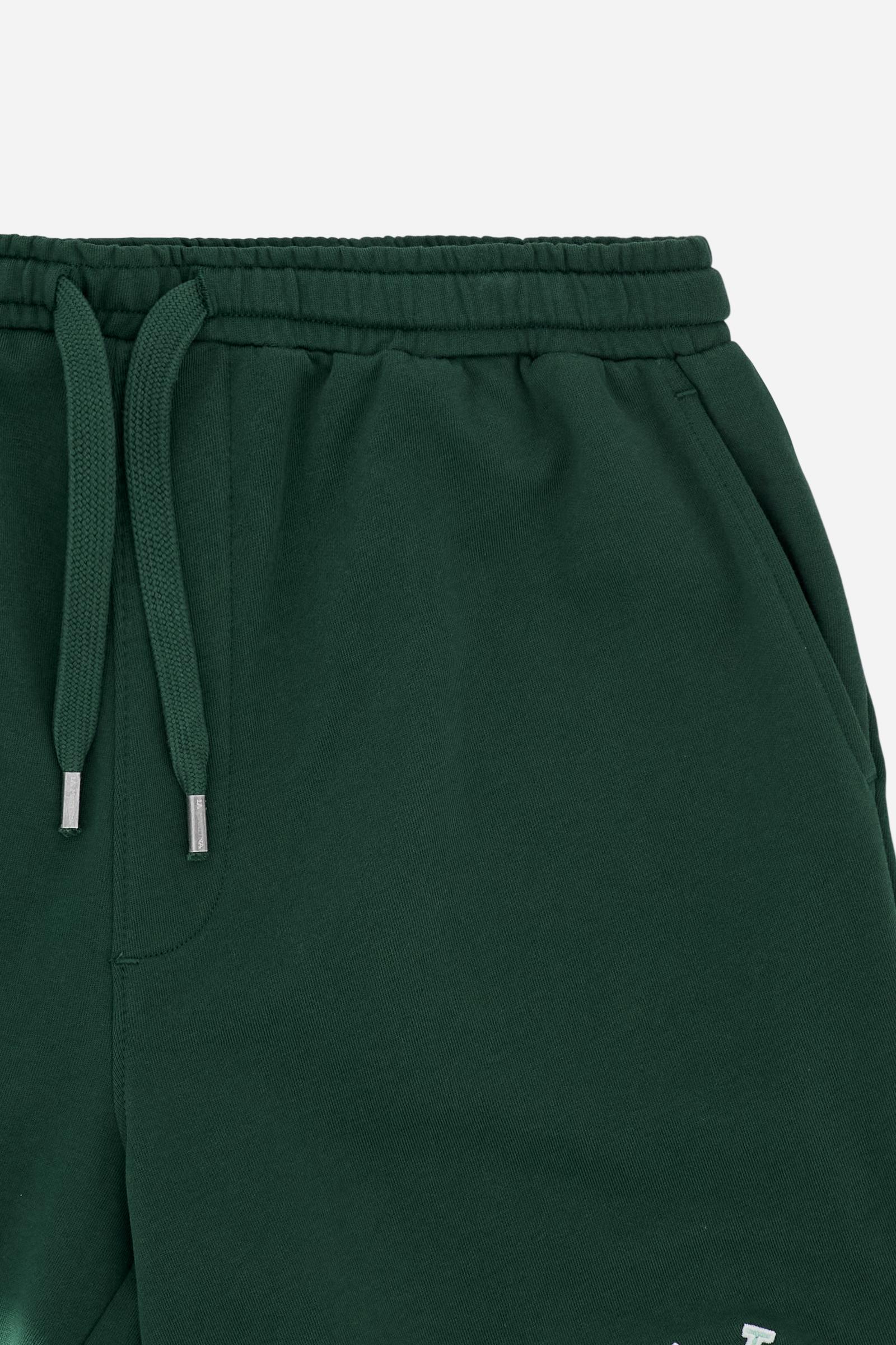 Bermuda homme en molleton de coton avec maxi logo - Remi