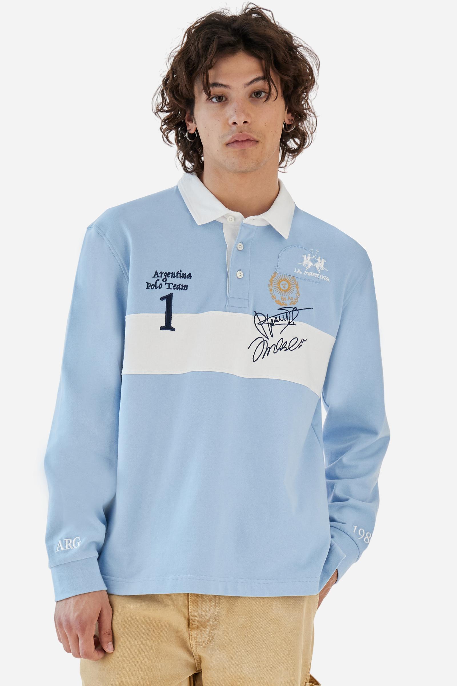 Polo de hombre en jersey soft-touch - Bill