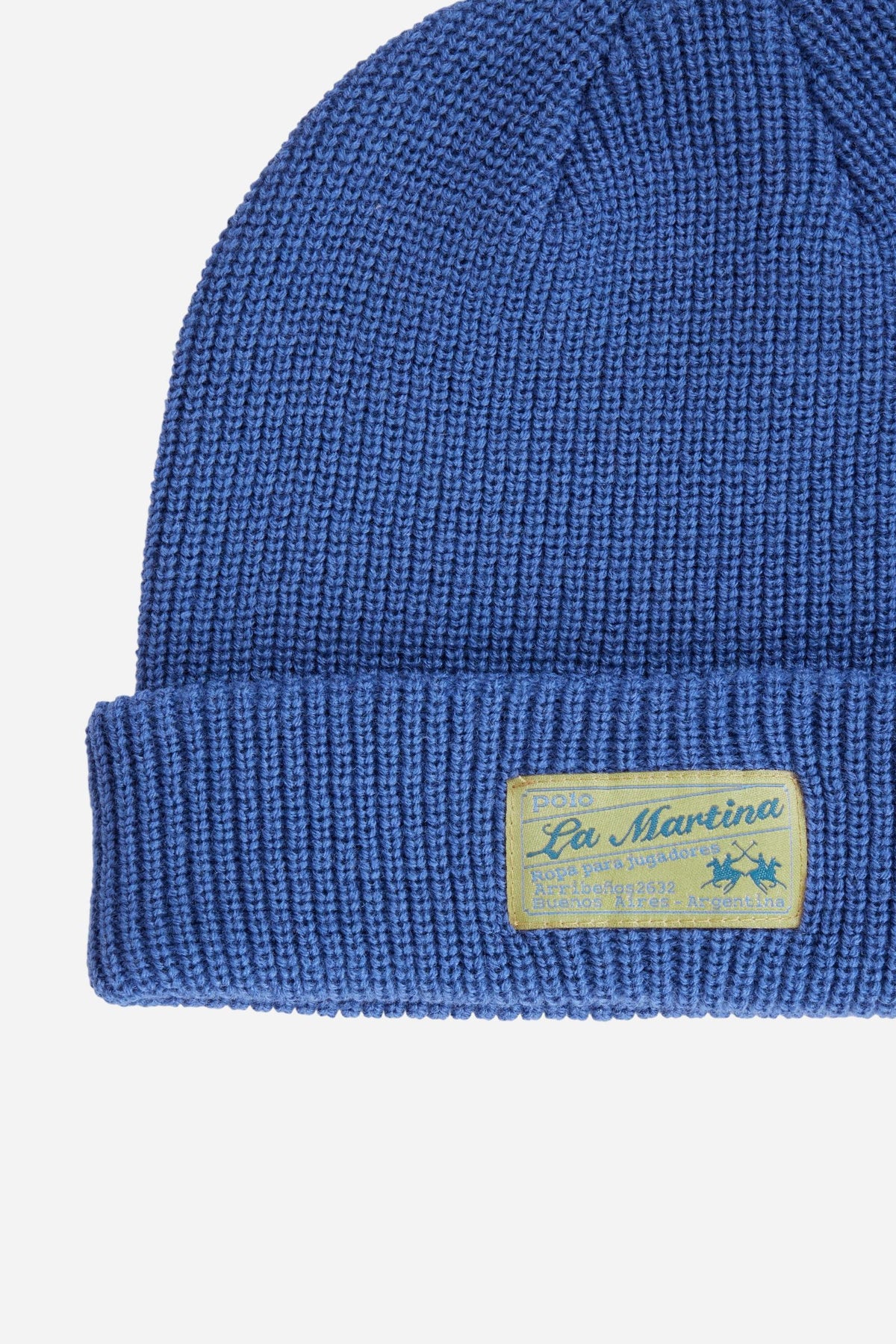 Men's wool blend beanie with cuff - Ethel
