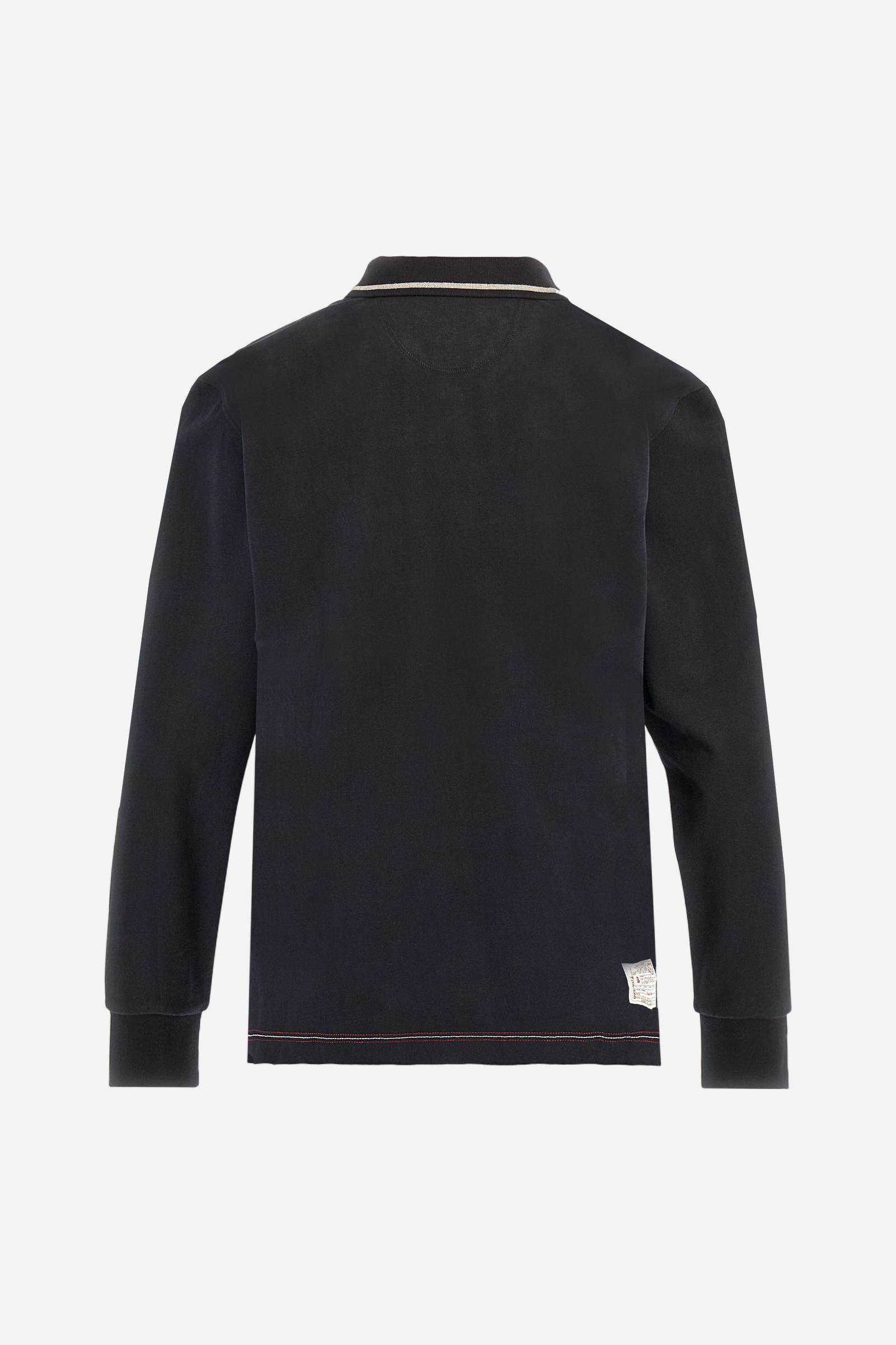 Men’s soft‑touch jersey polo shirt - Benton