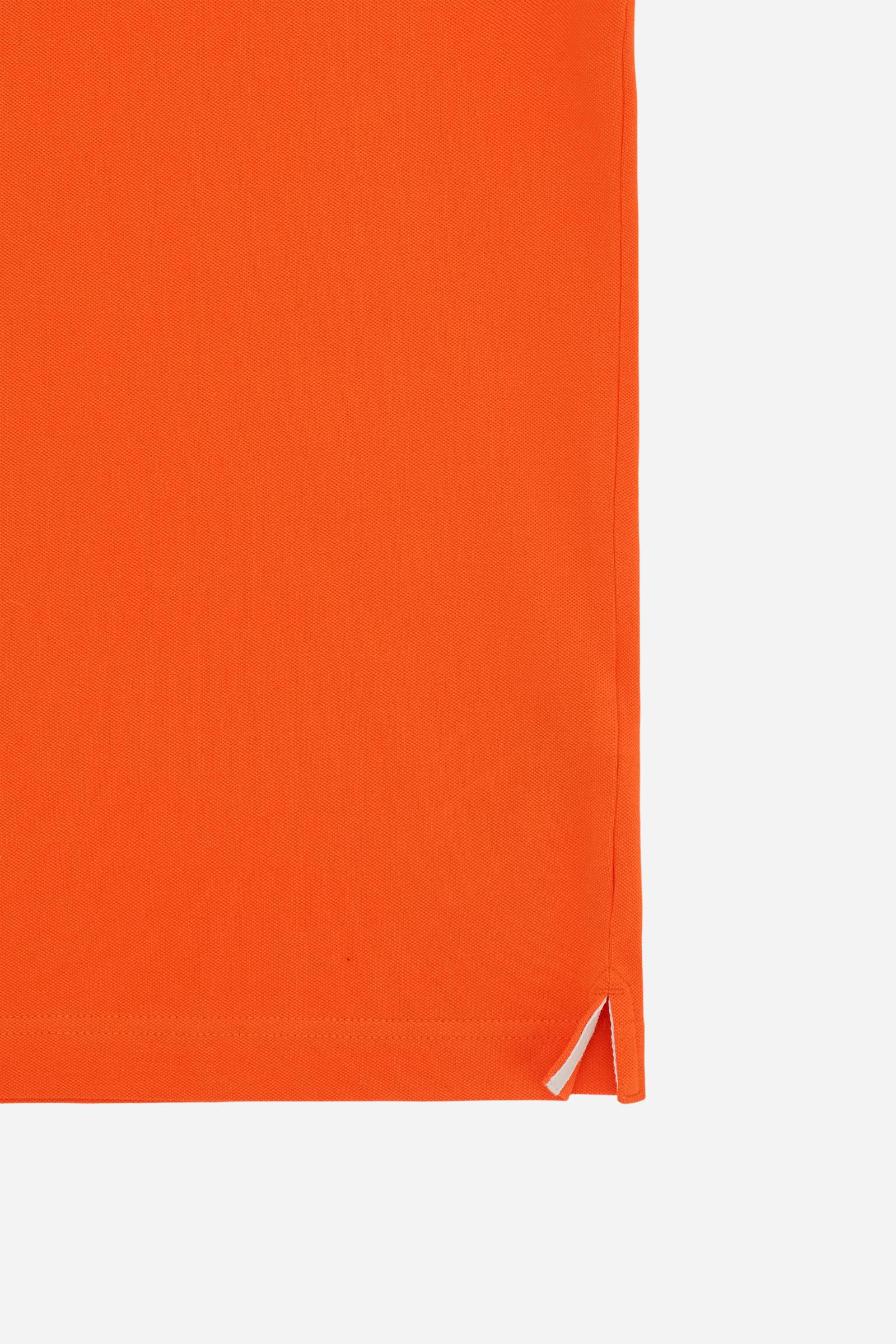 Men’s regular fit stretch piqué polo shirt Essential – Russell