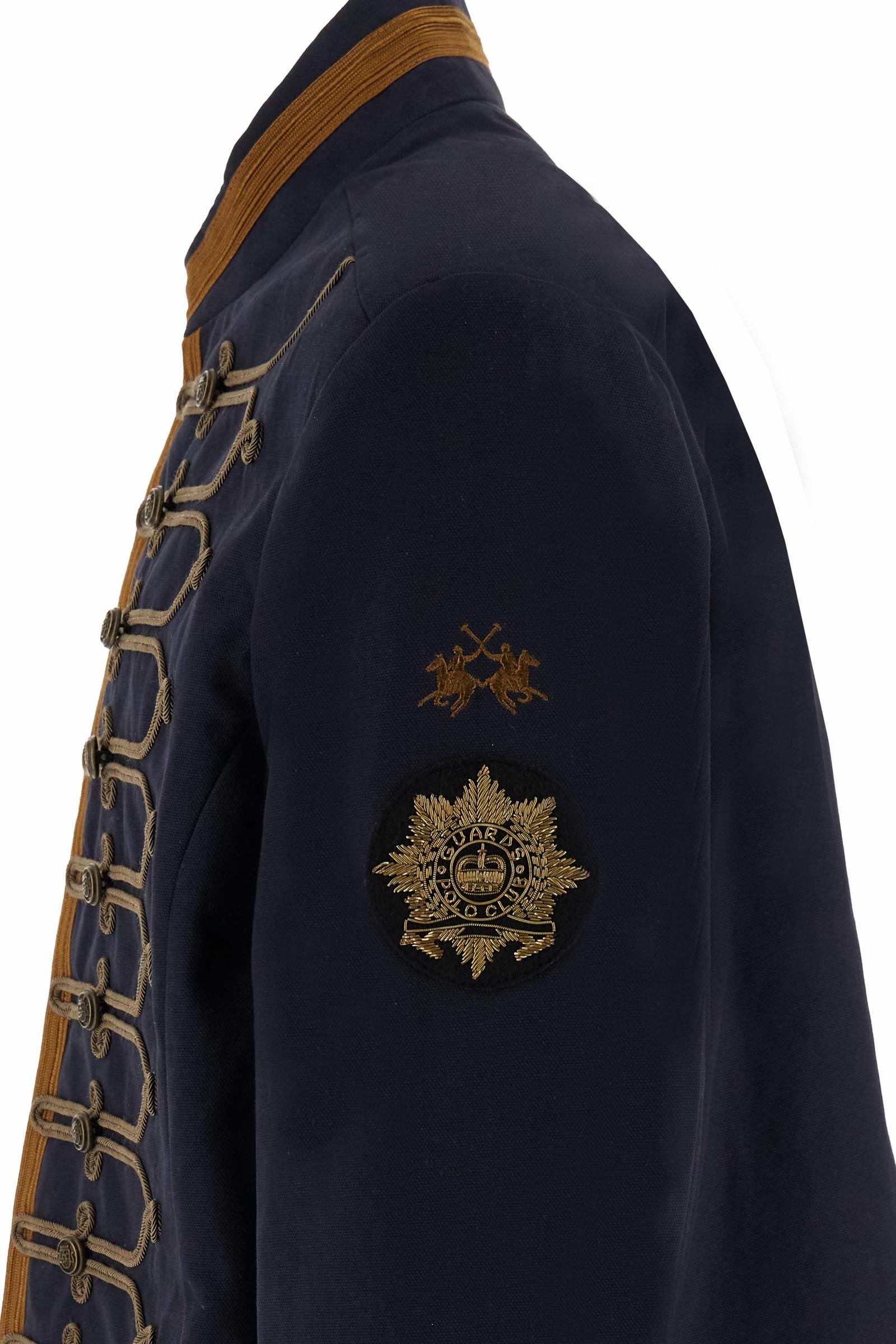 Herren Militärjacke aus Baumwoll-Canvas Guards – Carrasco