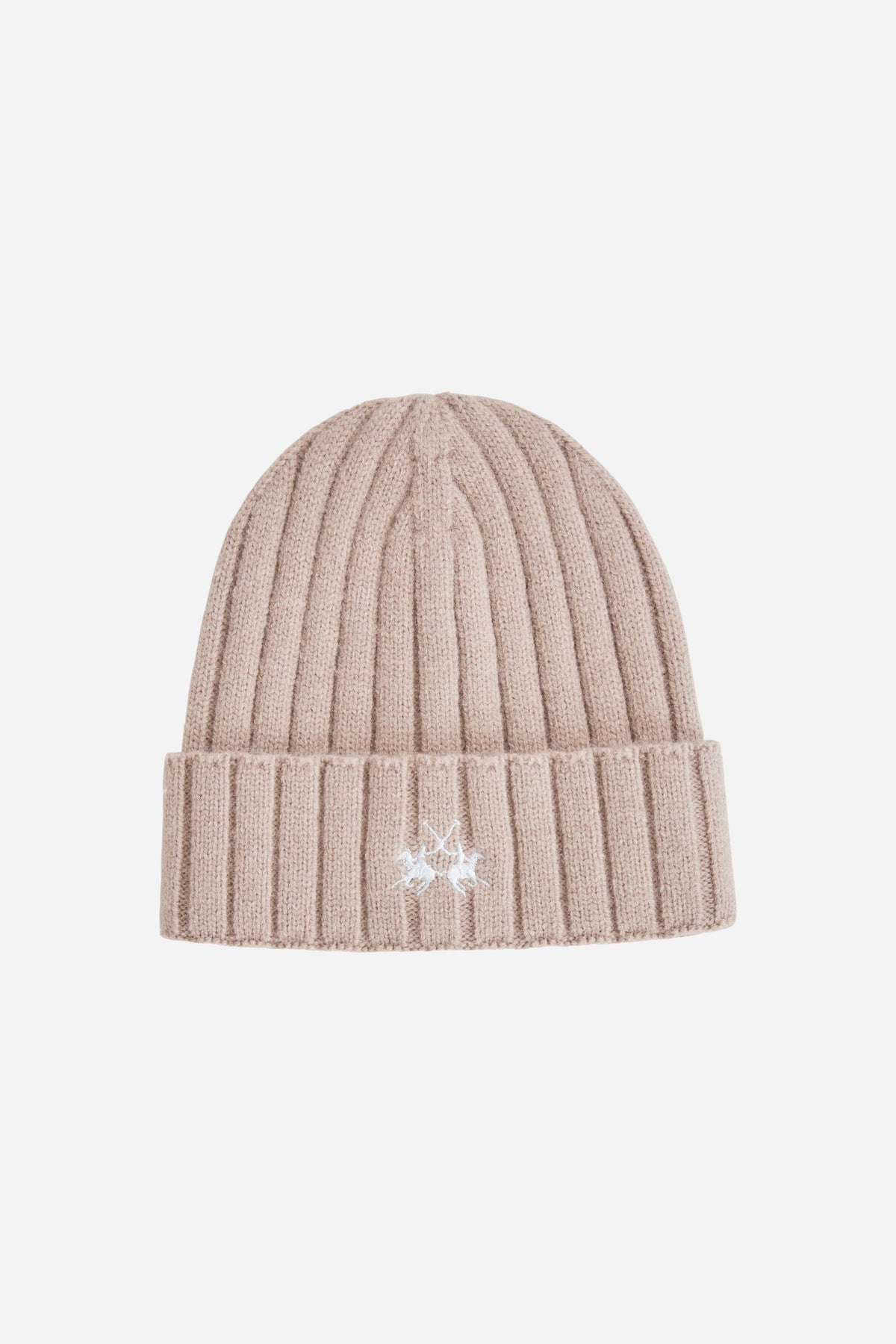 Men's ribbed wool blend beanie