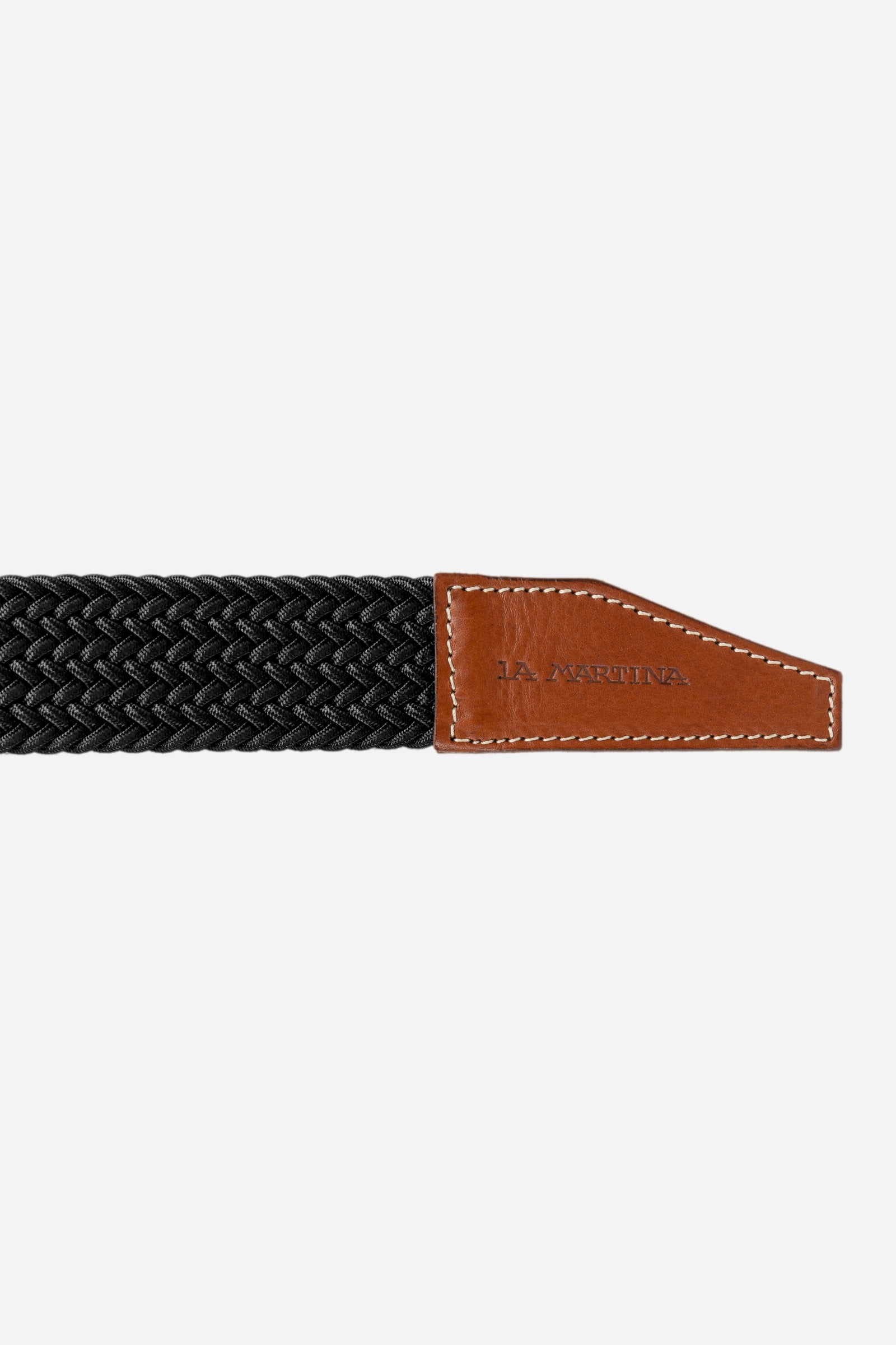 Ceinture homme en coton et viscose