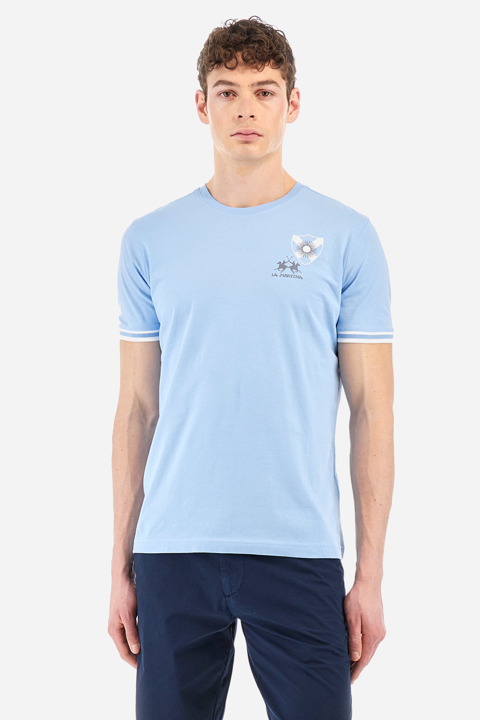 Regular-fit cotton T-shirt - Yafeu
