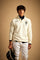 Men's long-sleeve cotton piqué polo shirt Polo Match Engadine