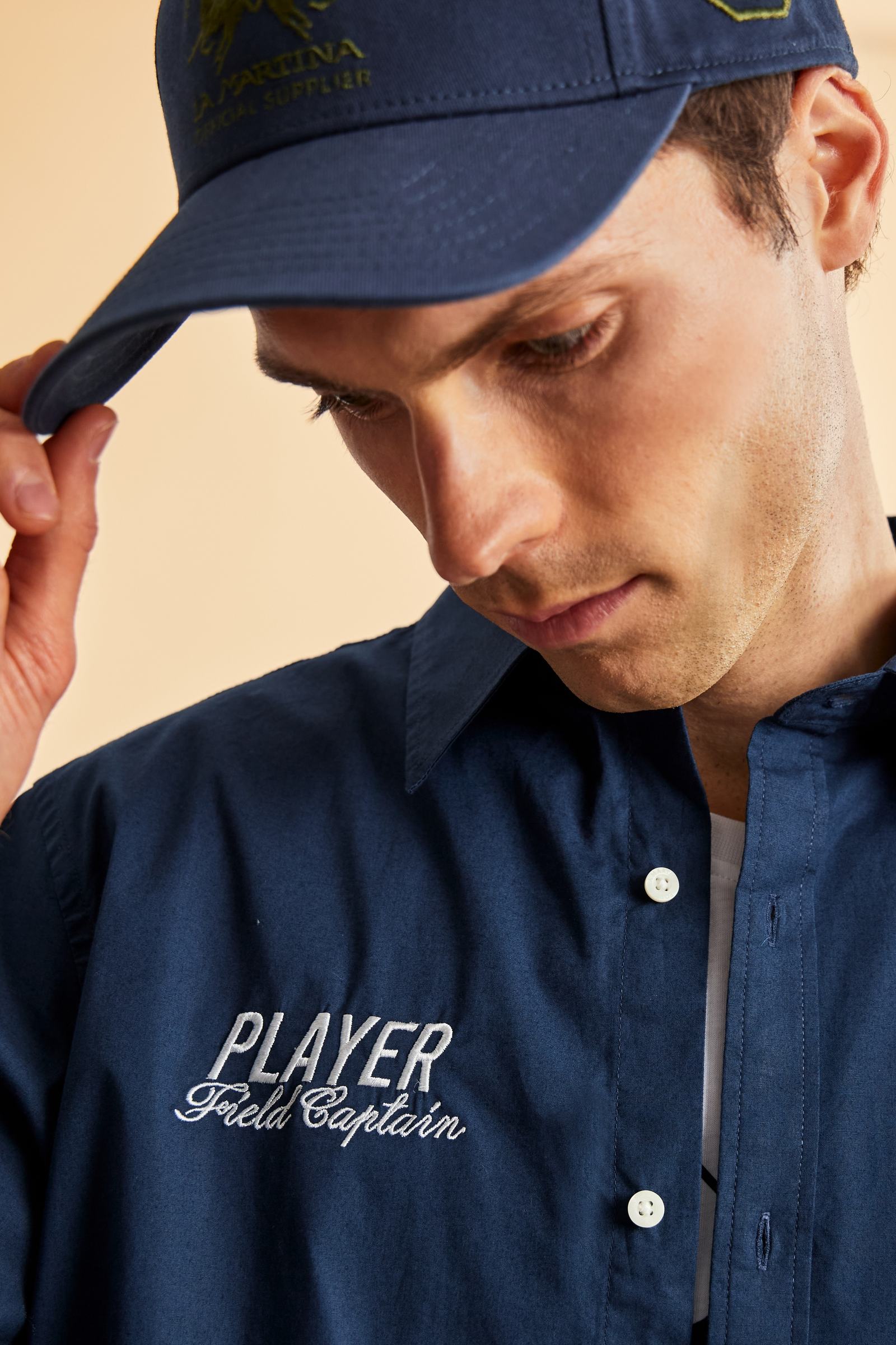 Camisa de hombre de manga larga en popelina Italia Edition - Clemar