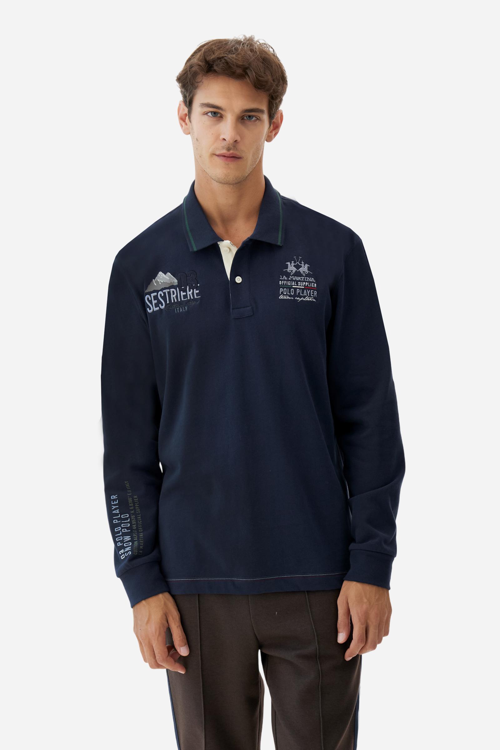 Polo de hombre en jersey soft-touch - Benton