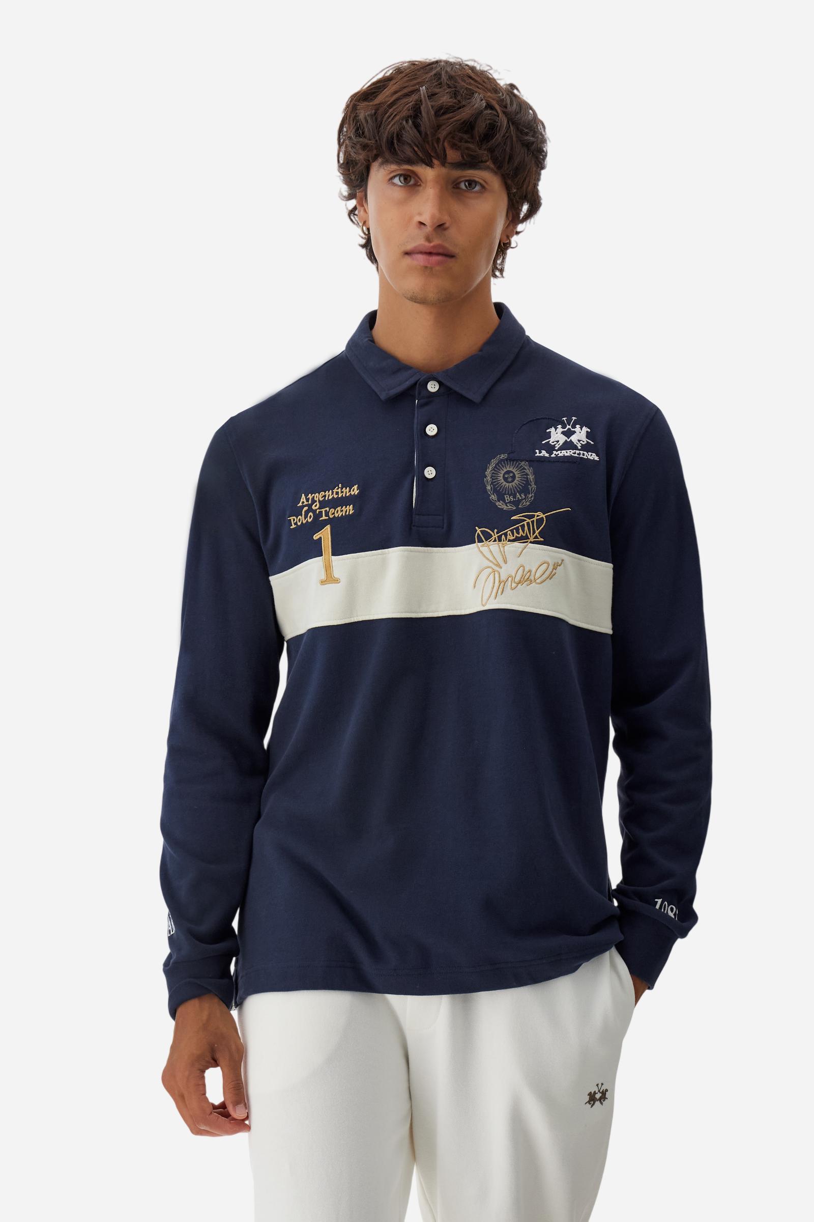 Polo de hombre en jersey soft-touch - Bill