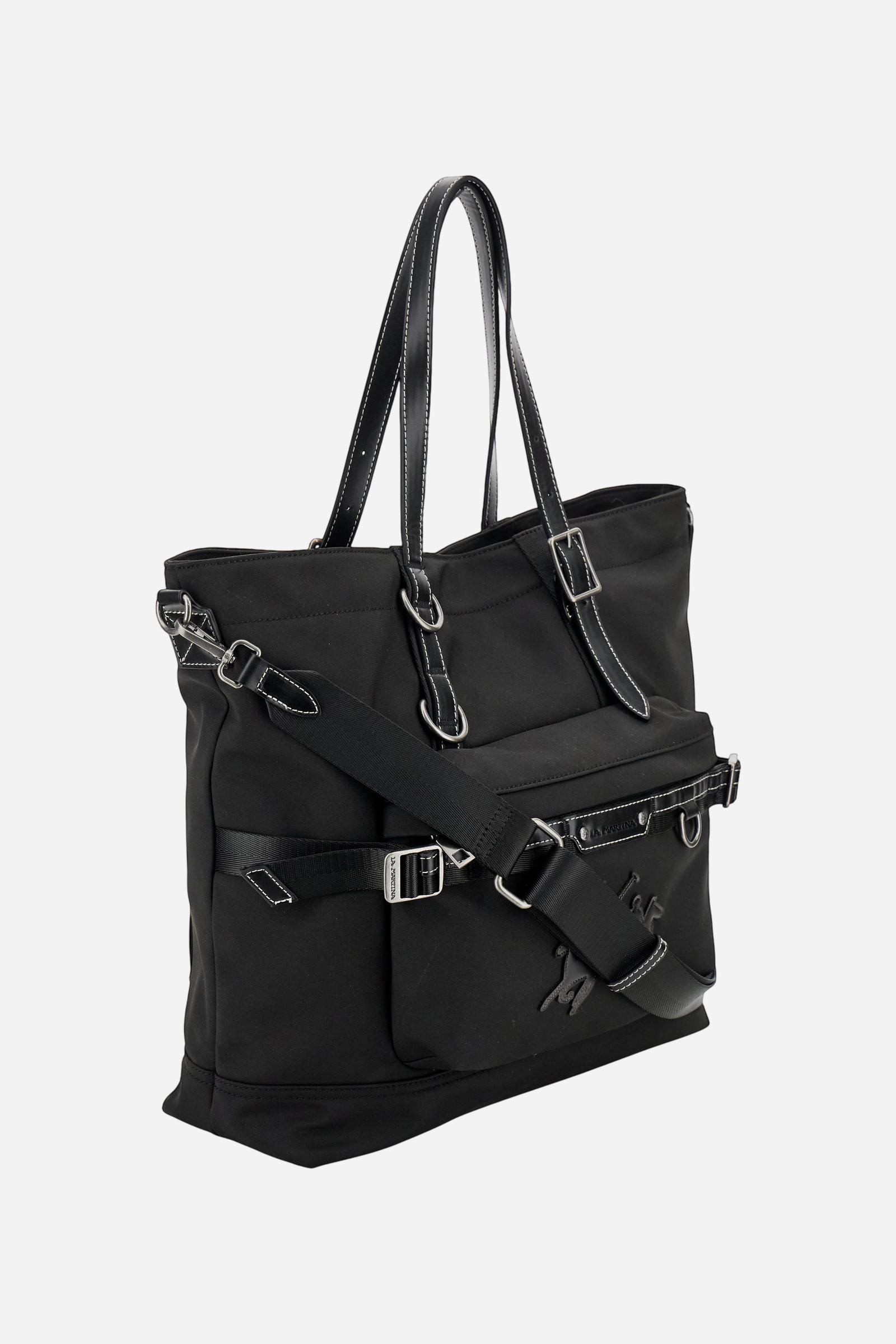 Multifunction technical canvas tote bag - Andean