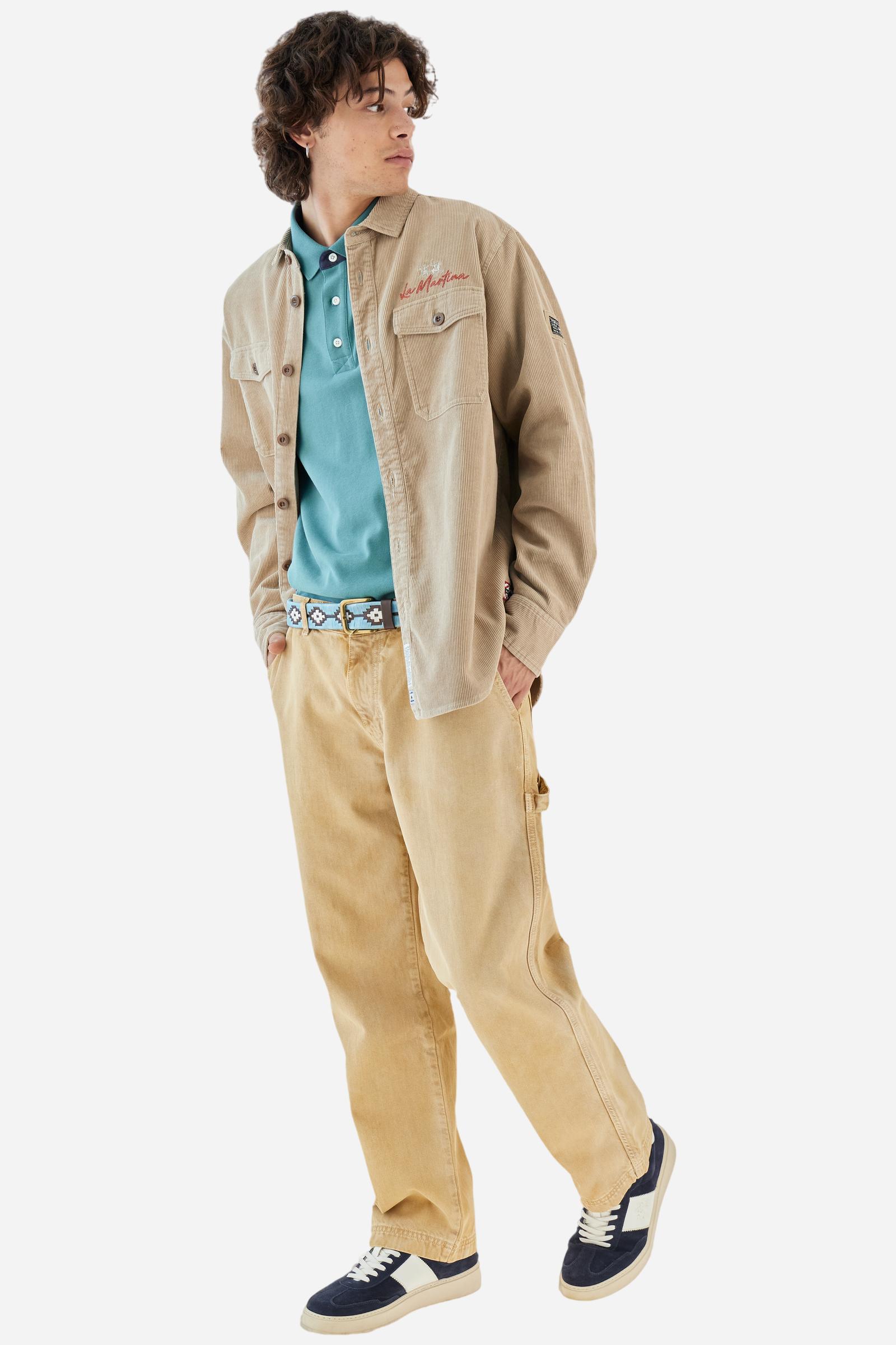 Surchemise homme en velours rayé - Bob