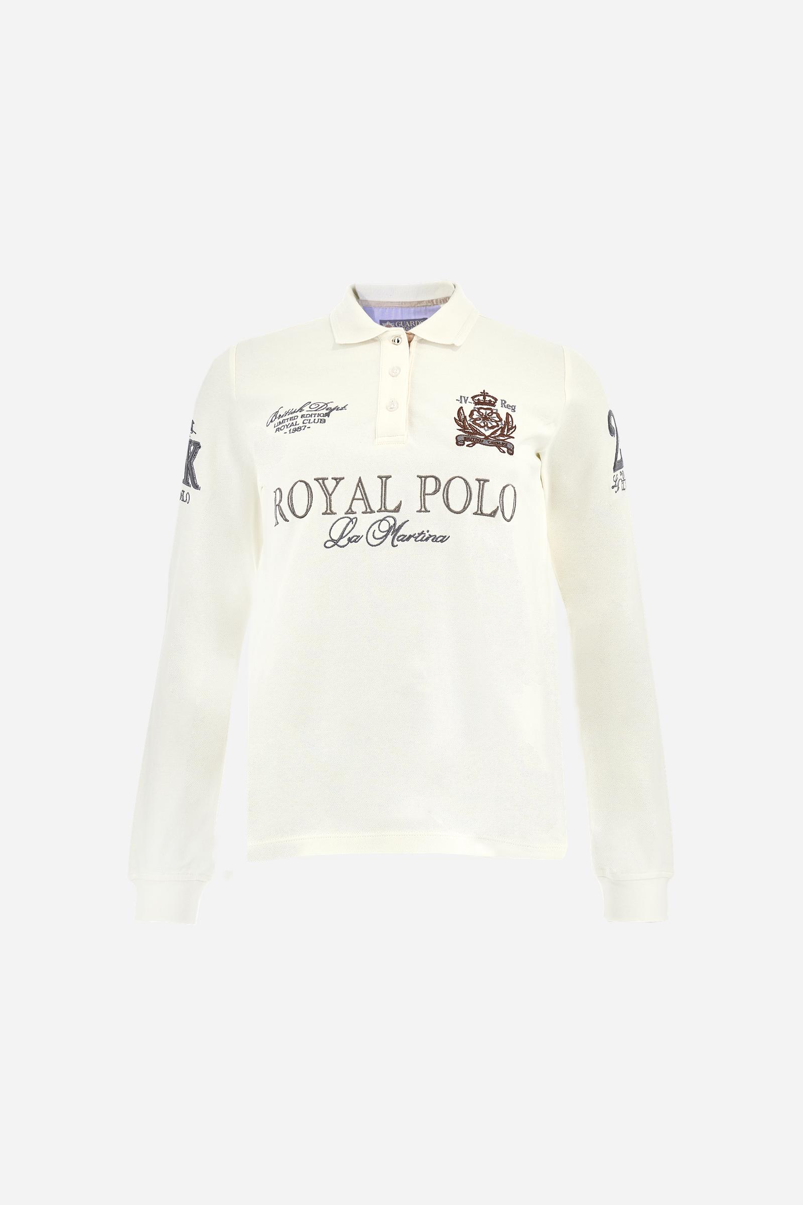 Women’s stretch piqué polo Royal Polo - Blondie