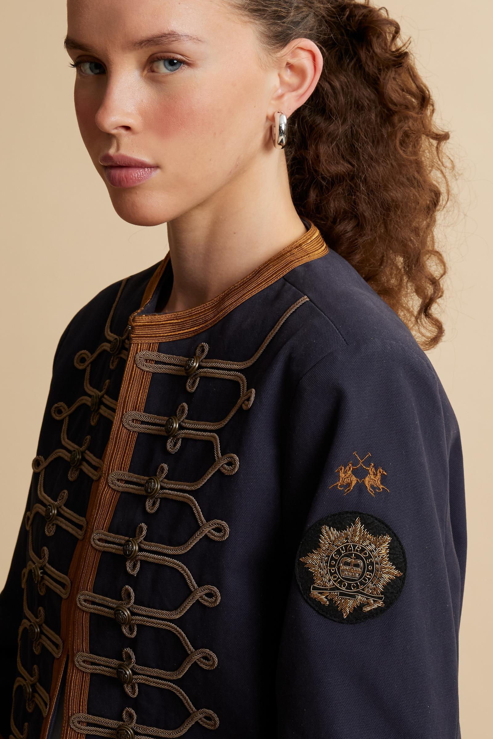 Women's Guards jacket in cotton canvas - Chiara