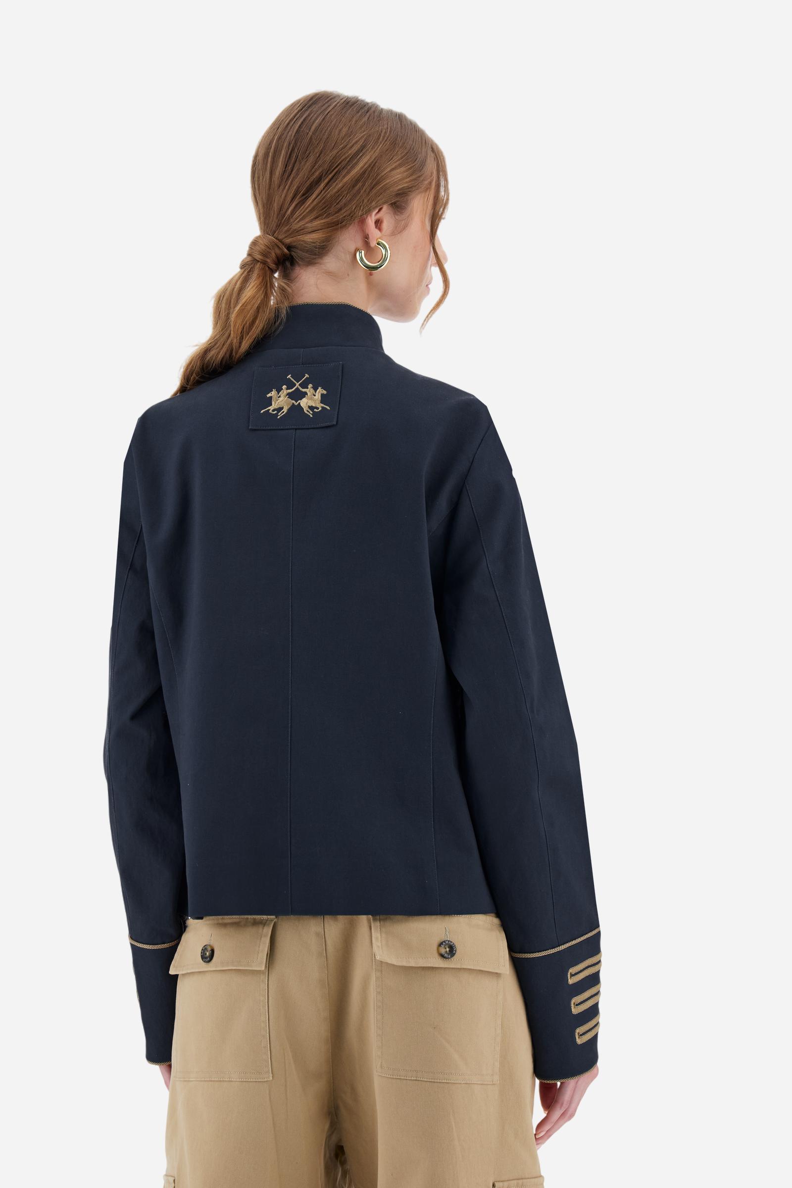 Men’s military jacket in stretch twill - Bella