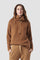 Women's plain-coloured, long-sleeved high-neck sweatshirt in wool and alpaca-blend fabric. Rib-knit pattern. The neckline boasts a metal detail-embellished practical zip. La Martina logo appliqué on the hem. This sports line has been designed for dynamic women who do not want to compromise on style. The perfect leisurewear garment - Tawny Brown
